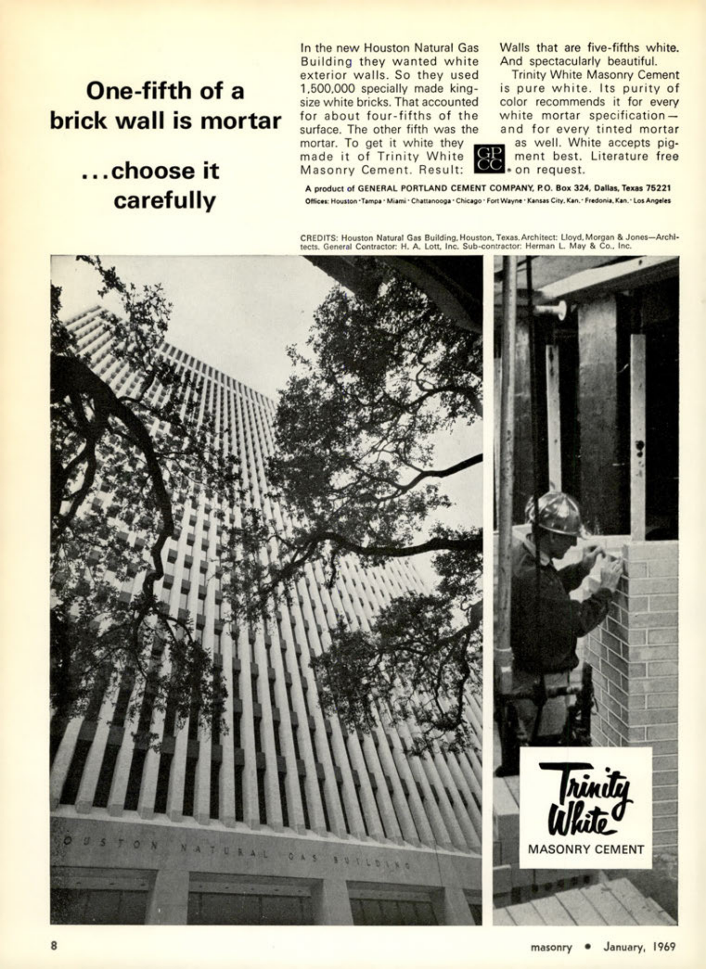 Masonry Magazine January 1969 Page. 8