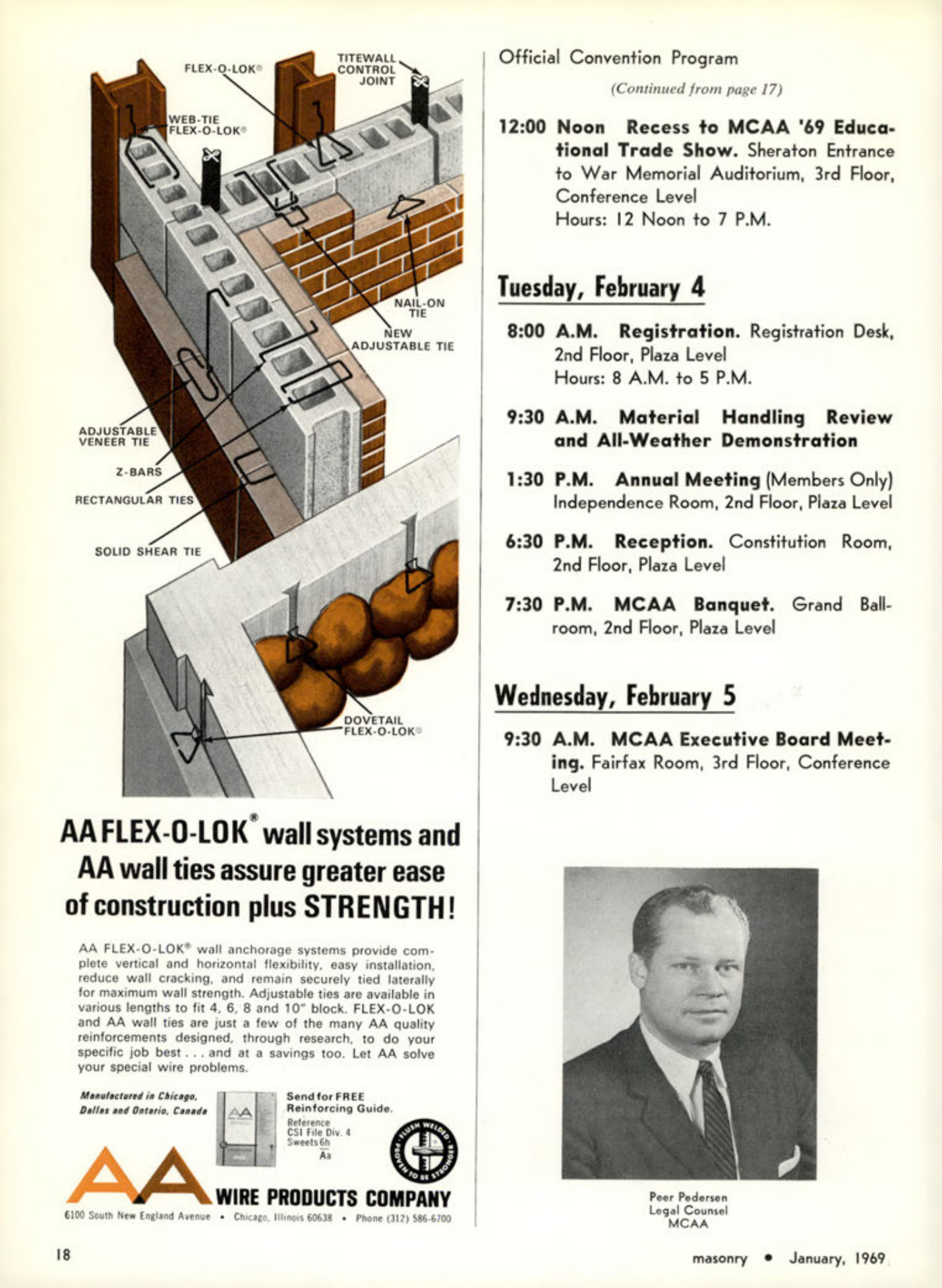 Masonry Magazine January 1969 Page.18