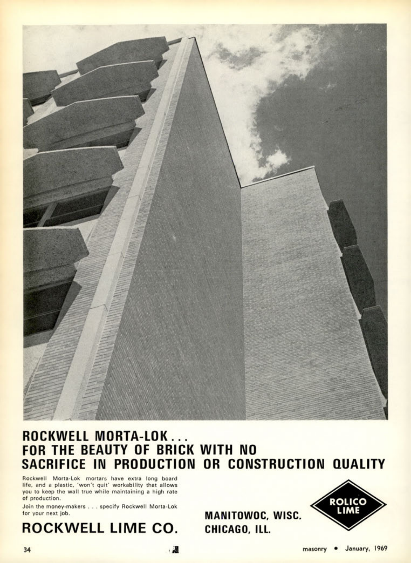 Masonry Magazine January 1969 Page.34