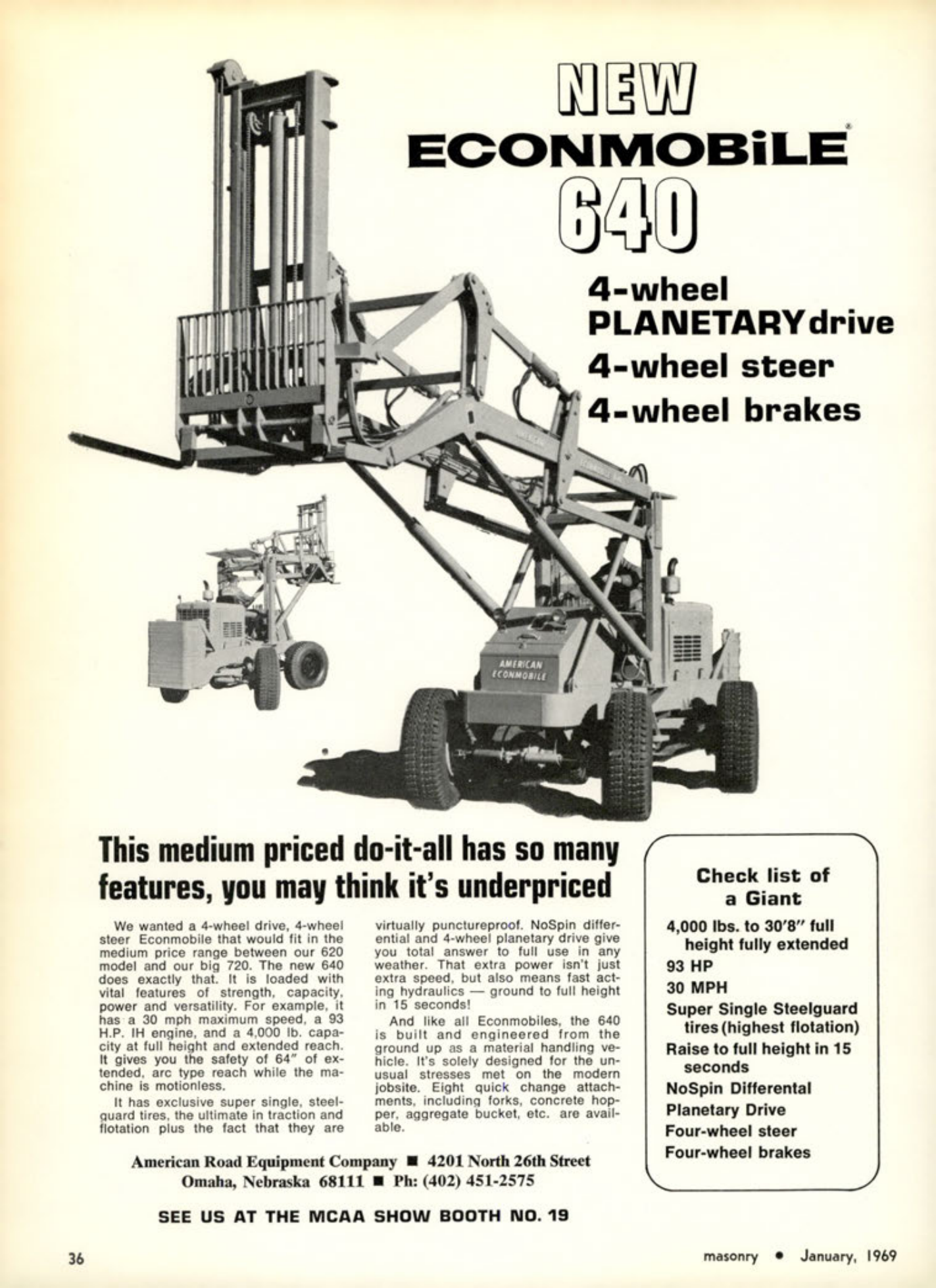 Masonry Magazine January 1969 Page.36