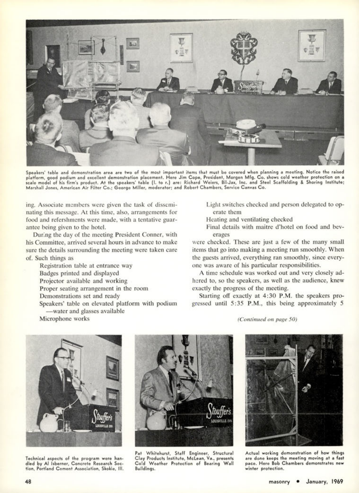 Masonry Magazine January 1969 Page. 48