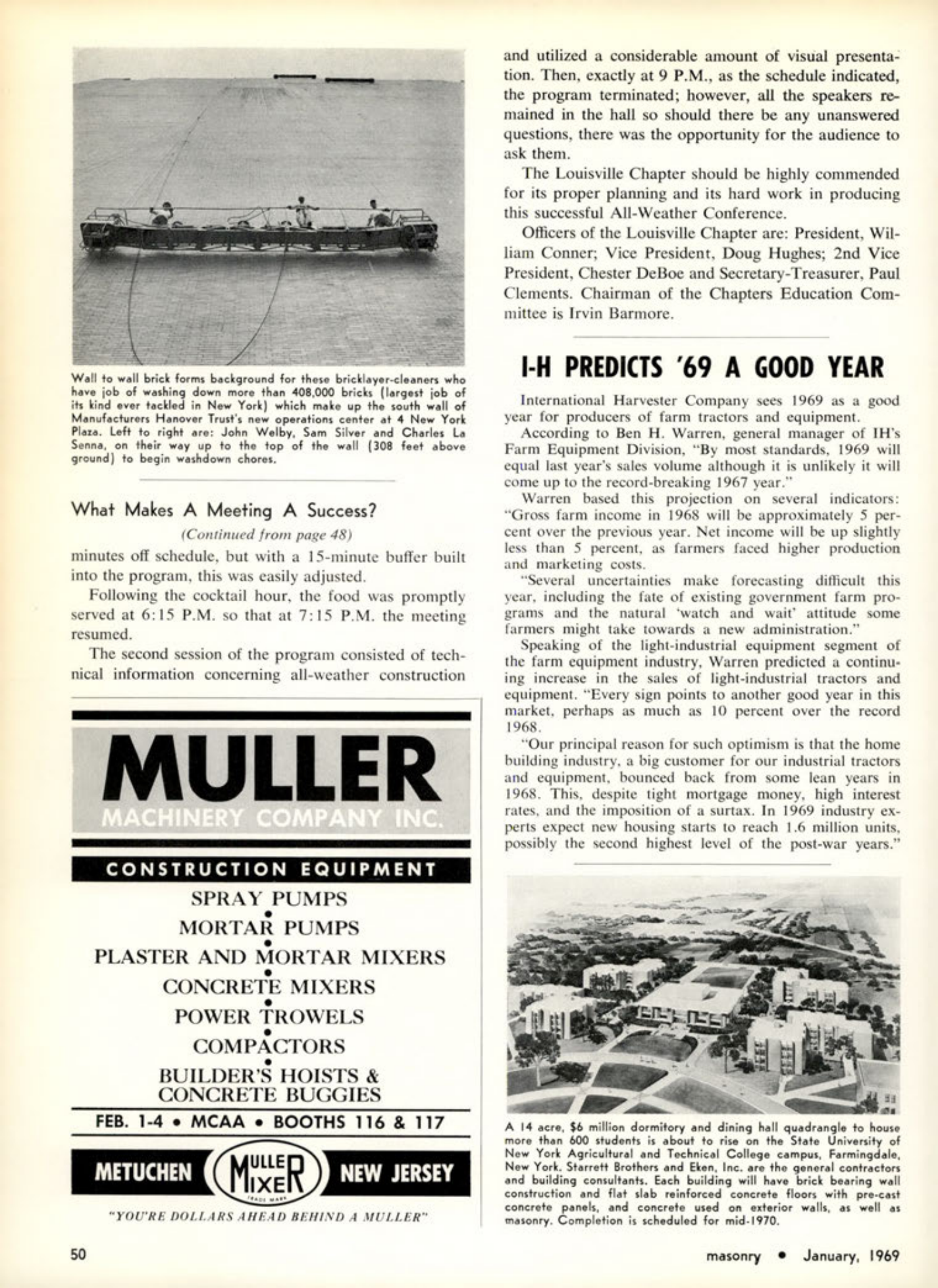 Masonry Magazine January 1969 Page. 50
