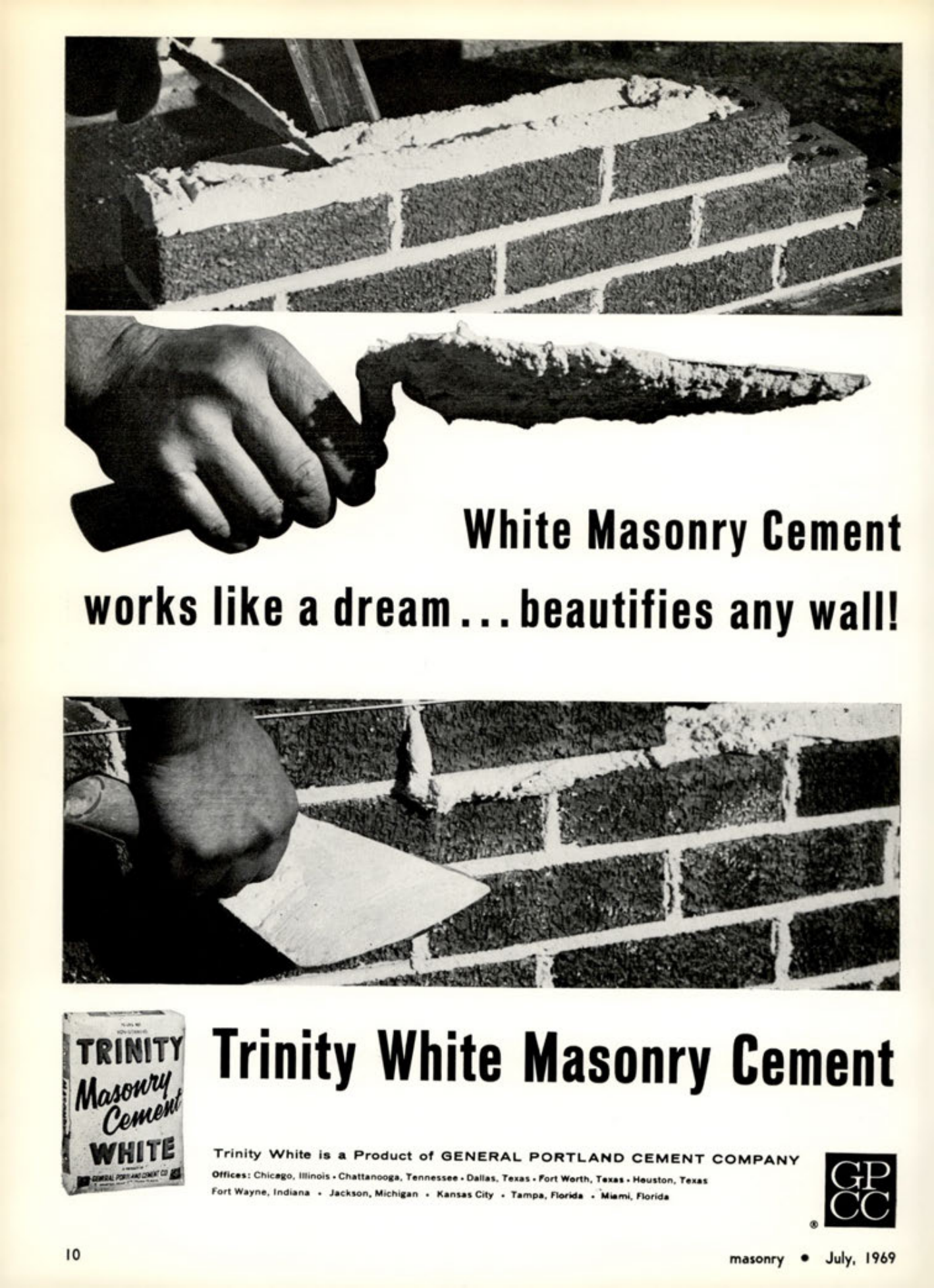 Masonry Magazine July 1969 Page. 10