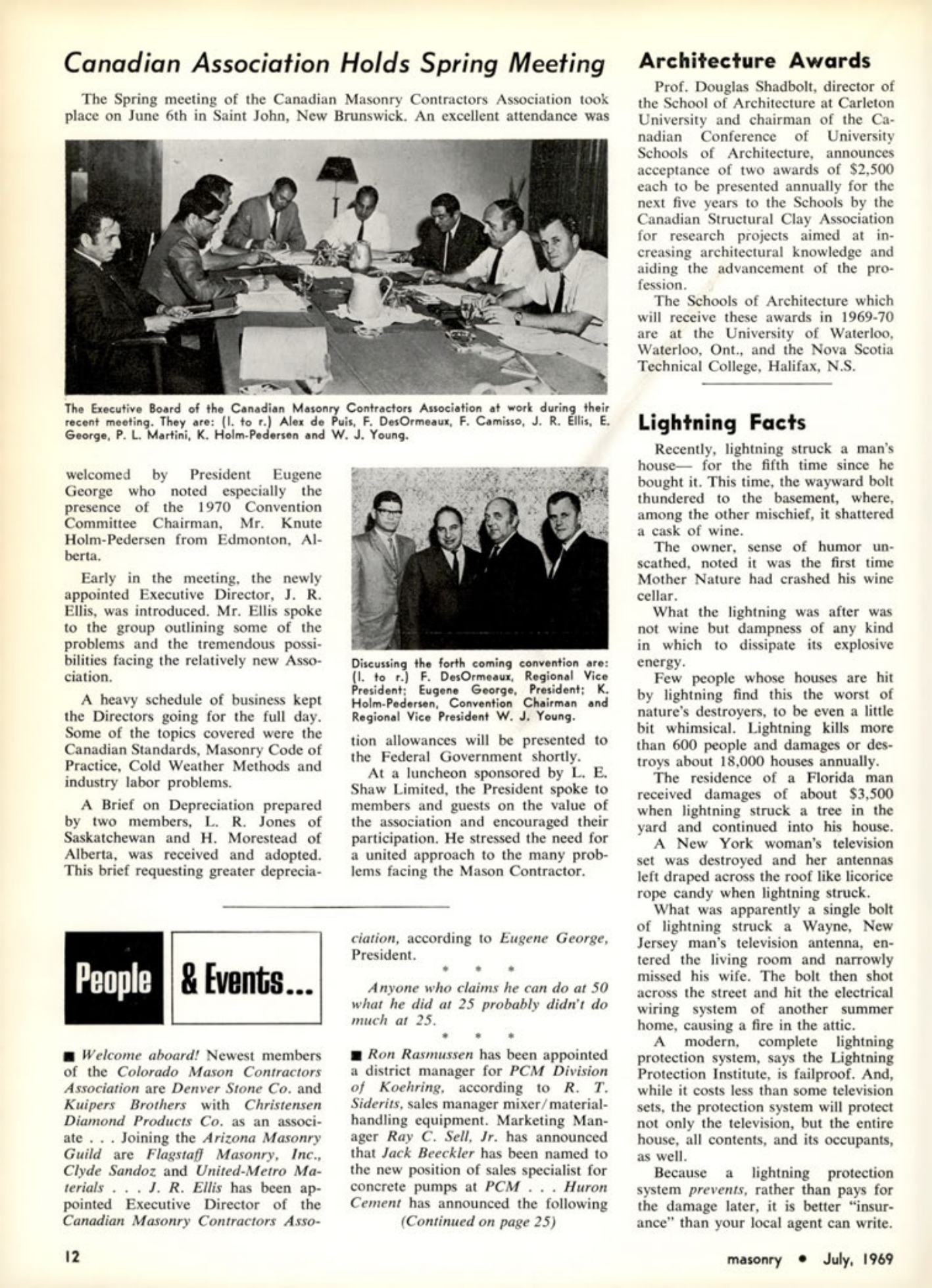 Masonry Magazine July 1969 Page. 12