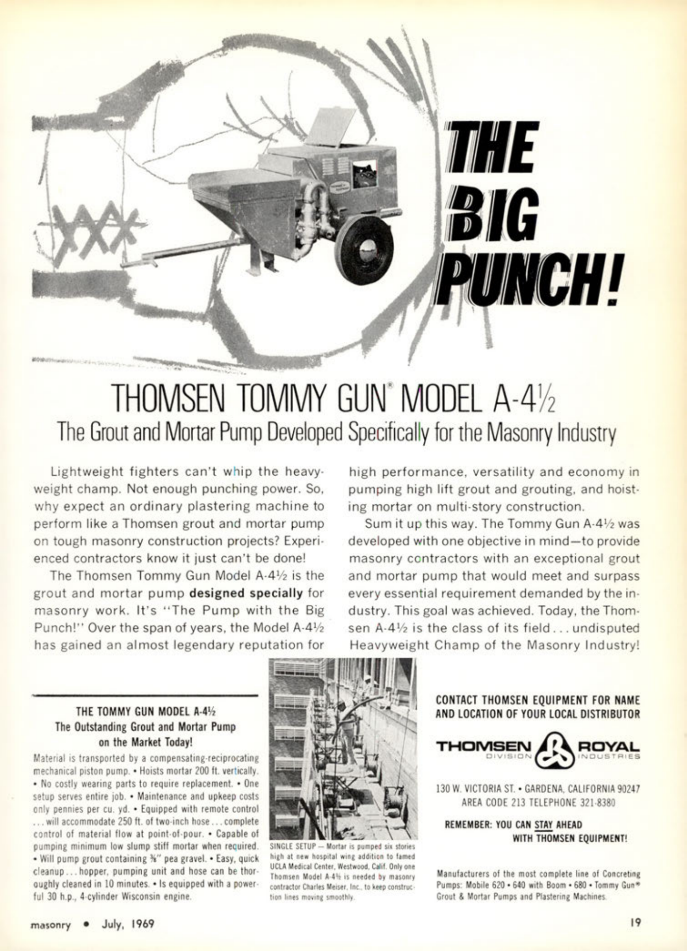 Masonry Magazine July 1969 Page. 19