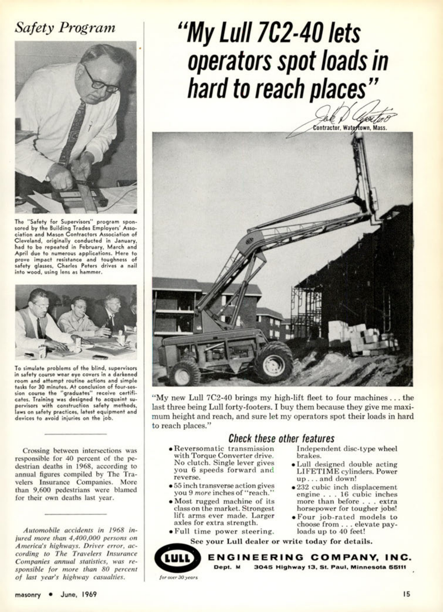 Masonry Magazine June 1969 Page. 15