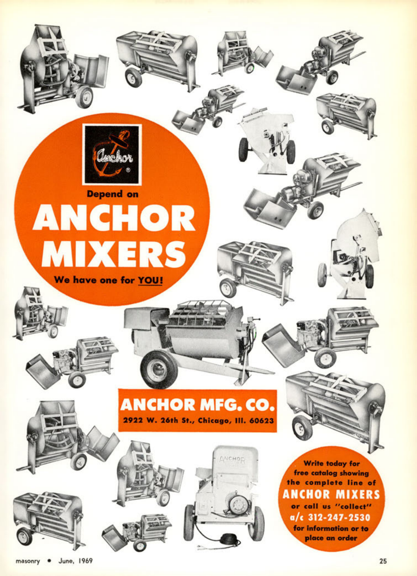 Masonry Magazine June 1969 Page. 25