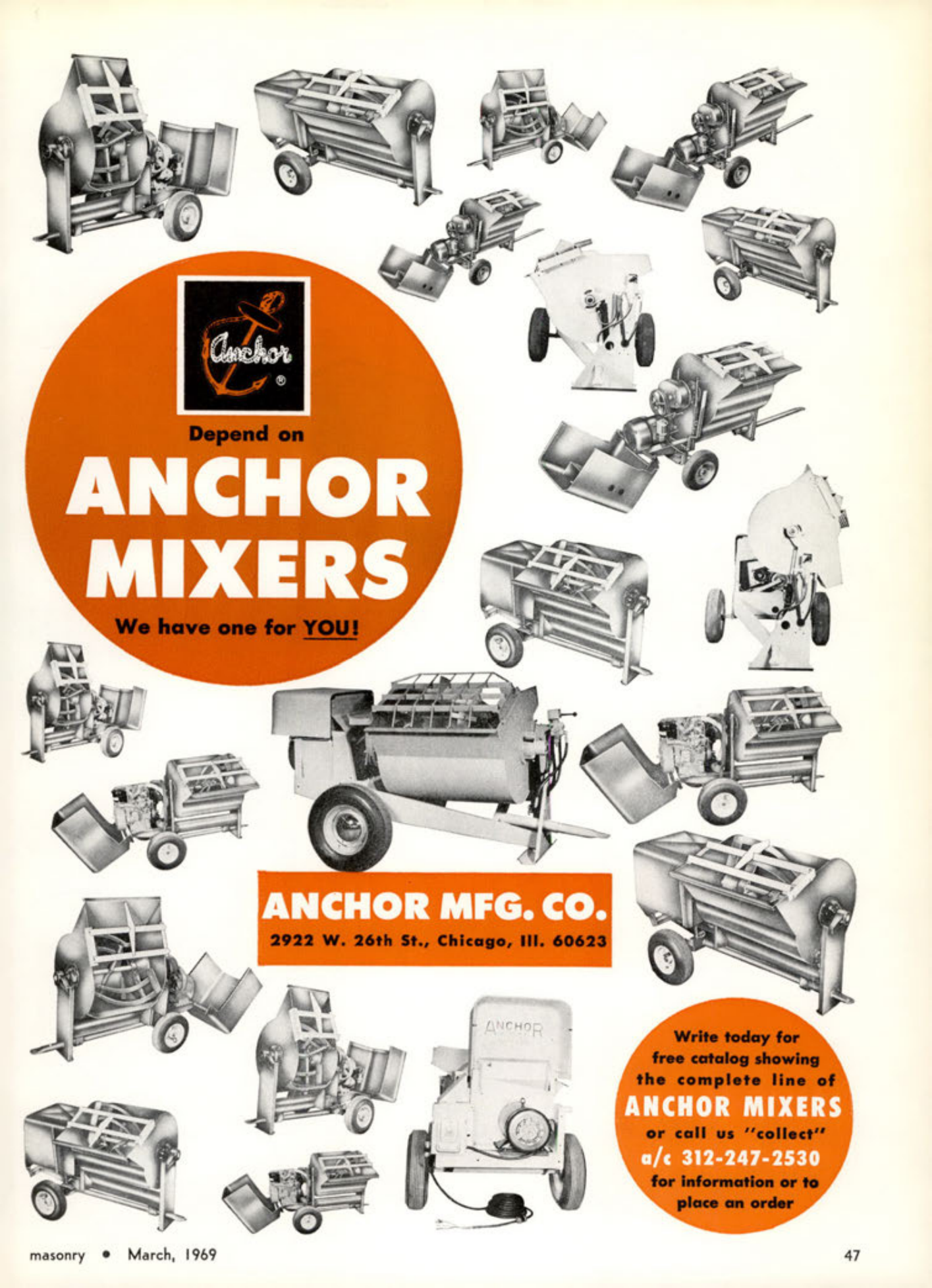 Masonry Magazine March 1969 Page. 47
