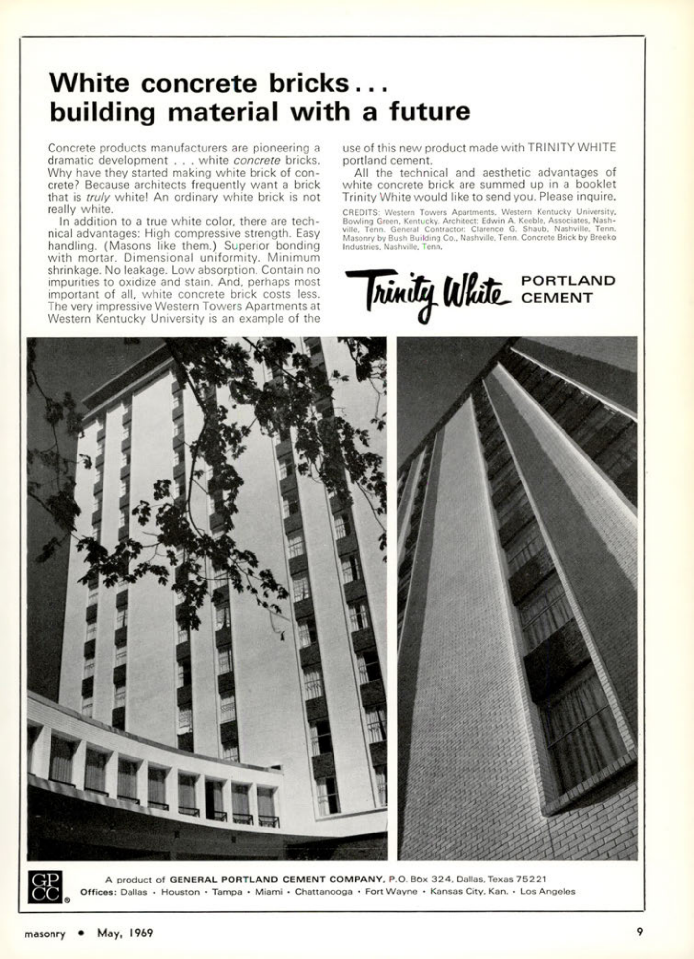Masonry Magazine May 1969 Page. 9