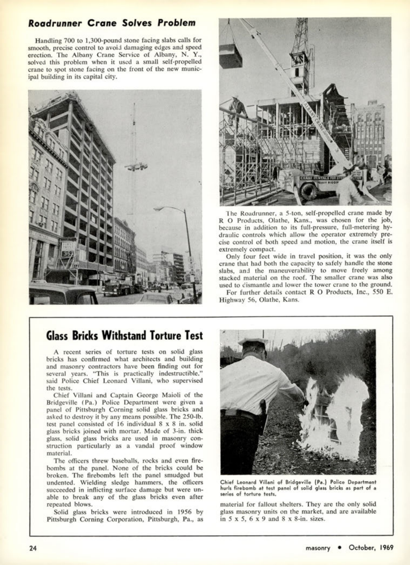 Masonry Magazine October 1969 Page. 24
