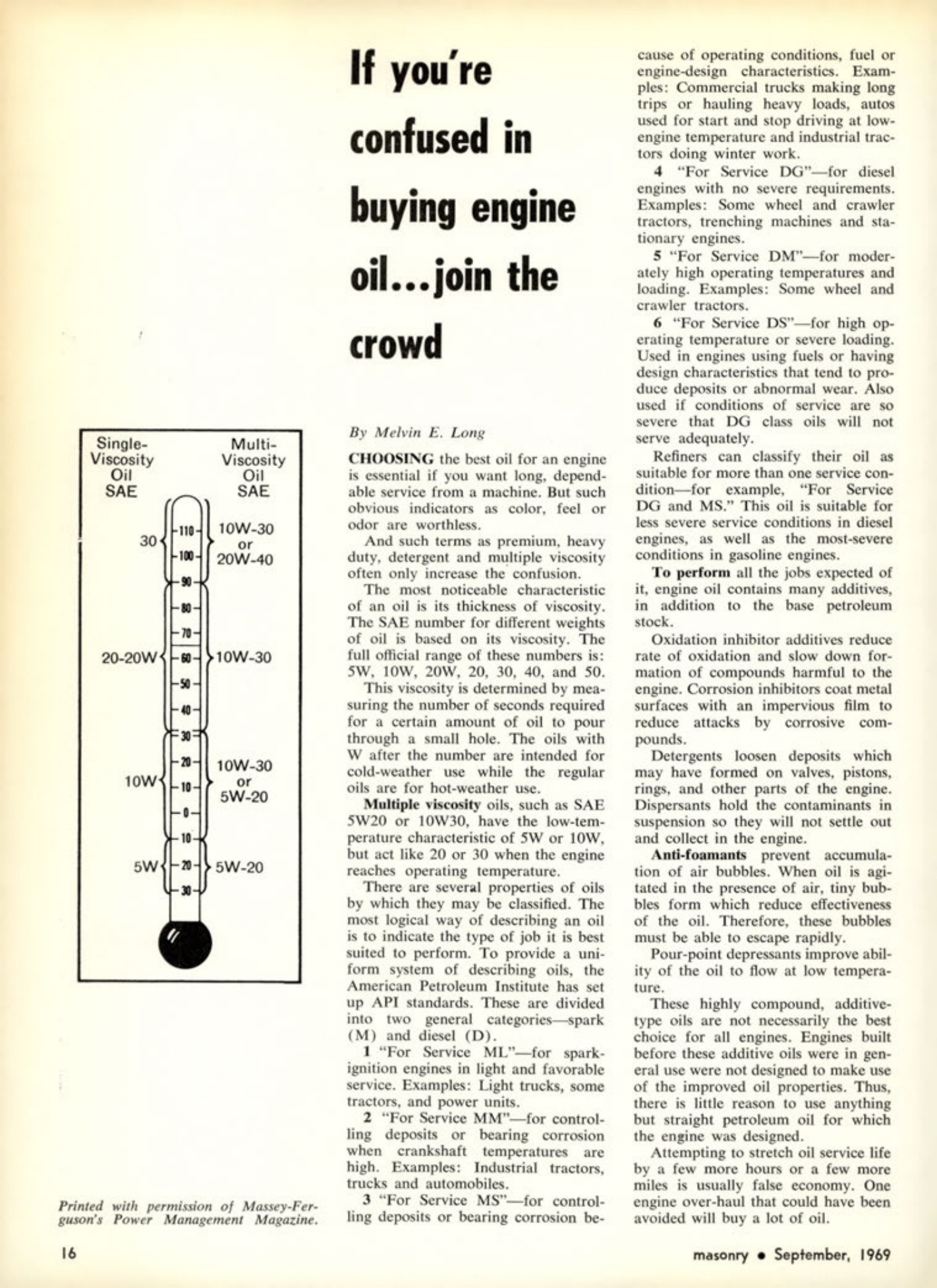 Masonry Magazine September 1969 Page. 16