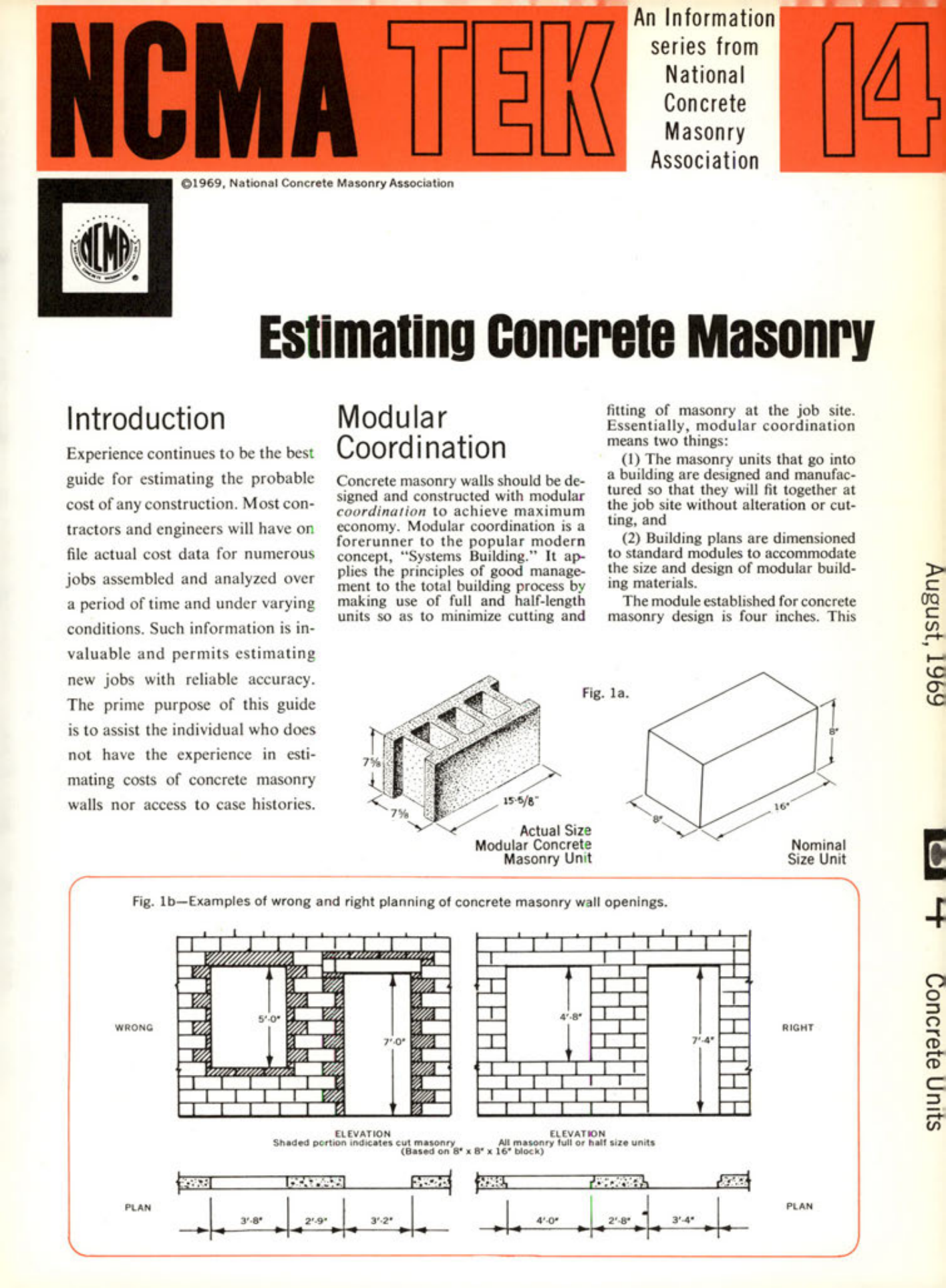 Masonry Magazine September 1969 Page. 21