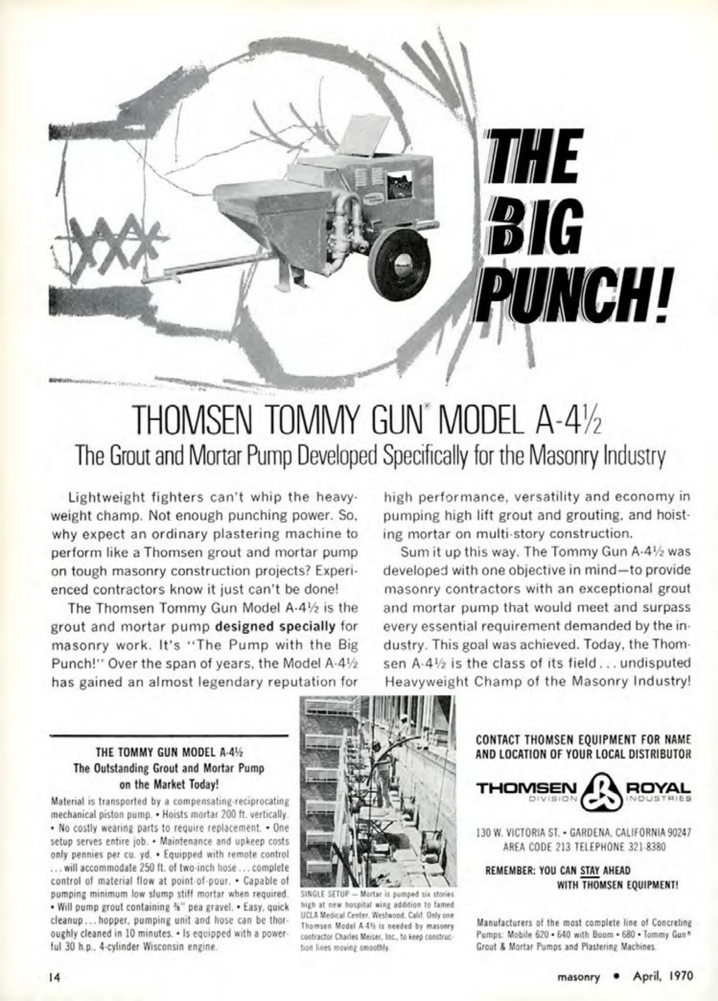 Masonry Magazine April 1970 Page. 14