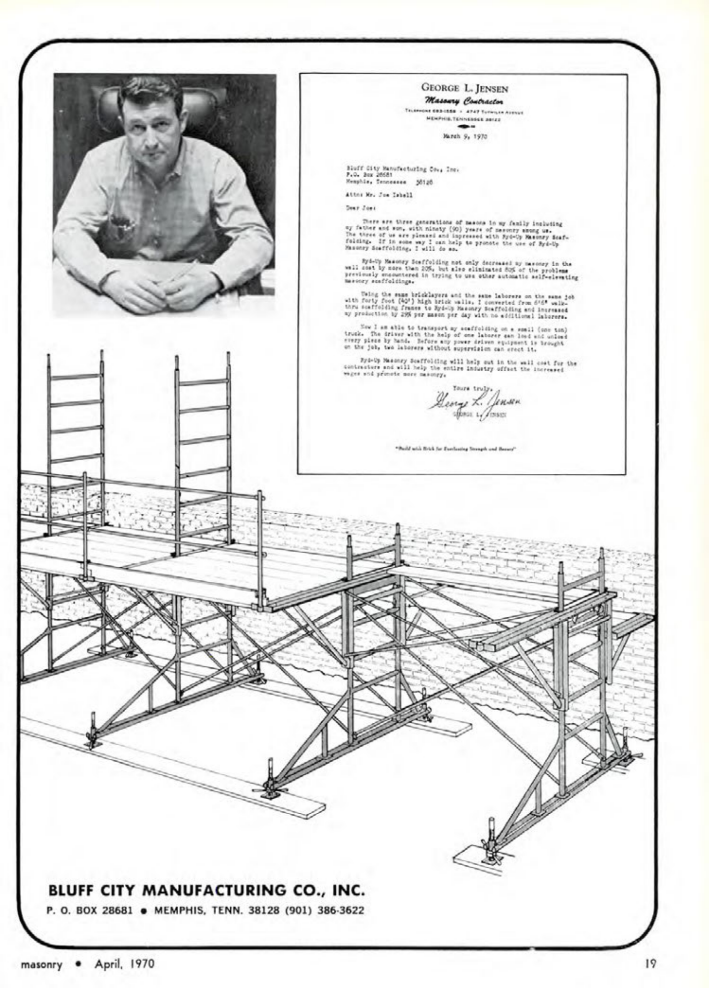 Masonry Magazine April 1970 Page. 19