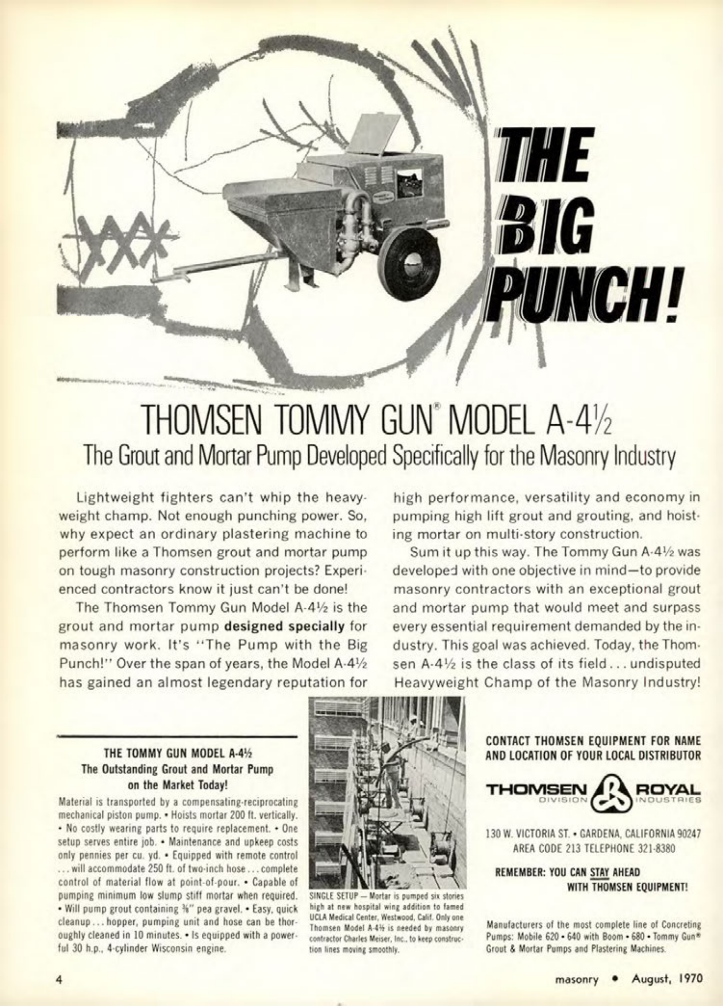 Masonry Magazine August 1970 Page. 4