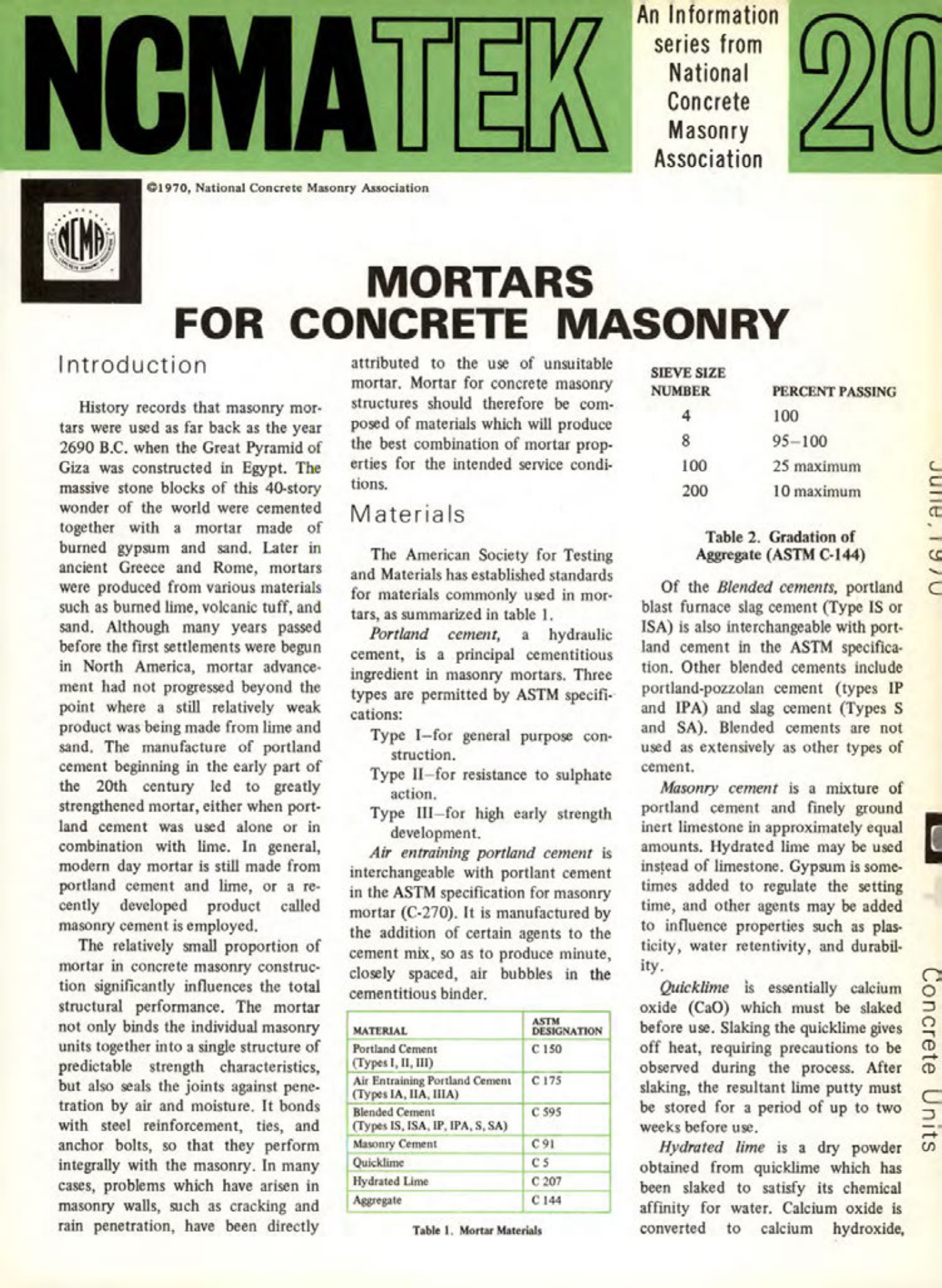 Masonry Magazine August 1970 Page. 15