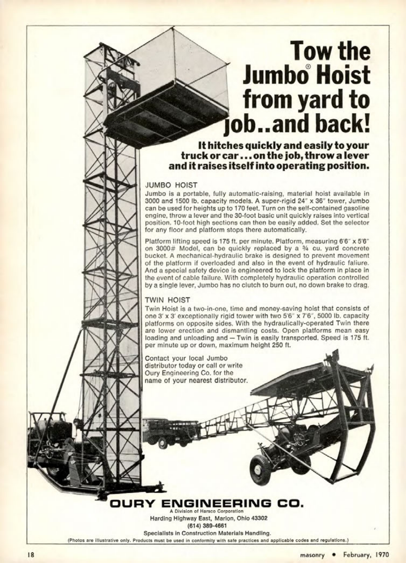 Masonry Magazine February 1970 Page. 18