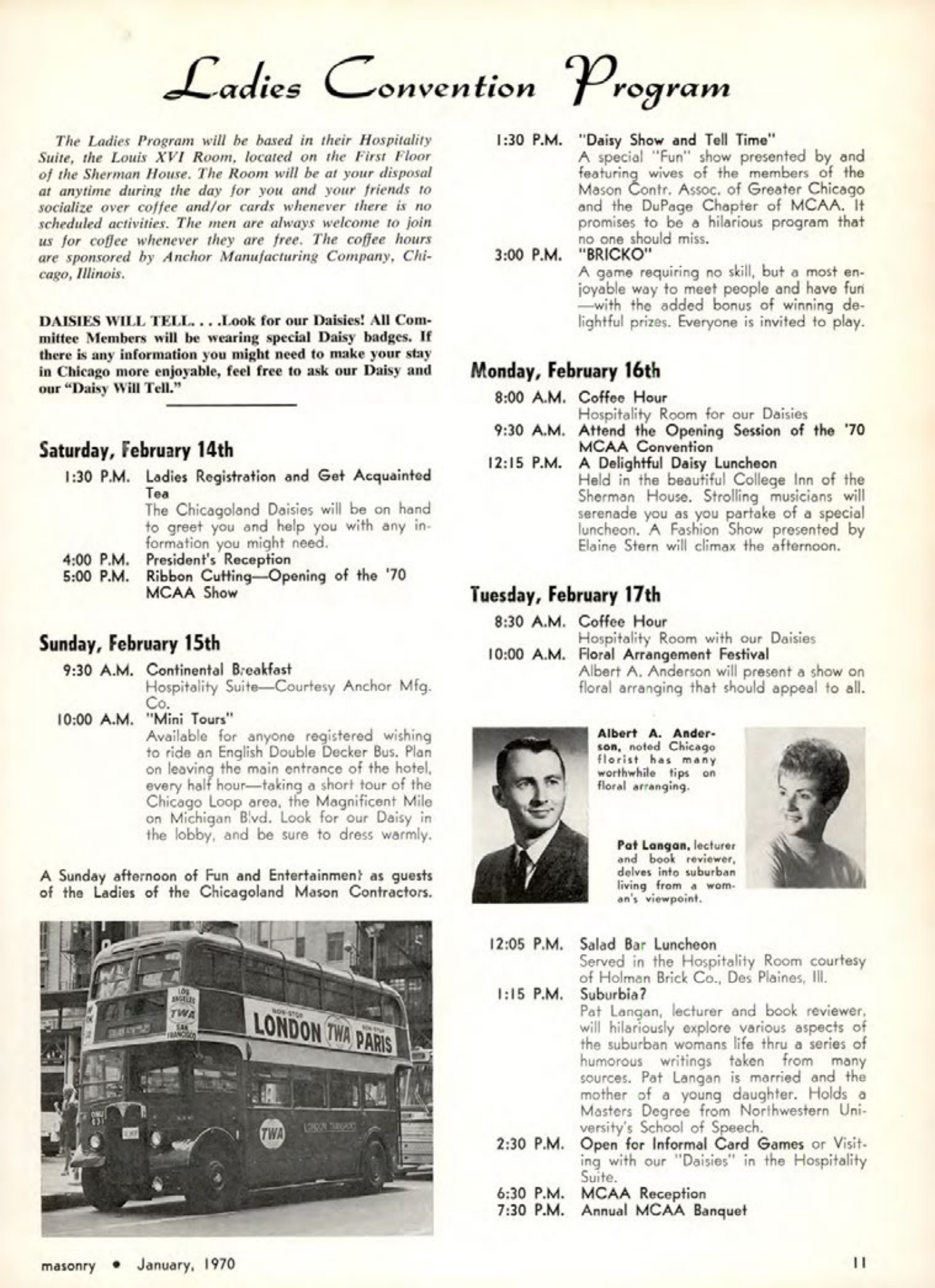 Masonry Magazine January 1970 Page. 11