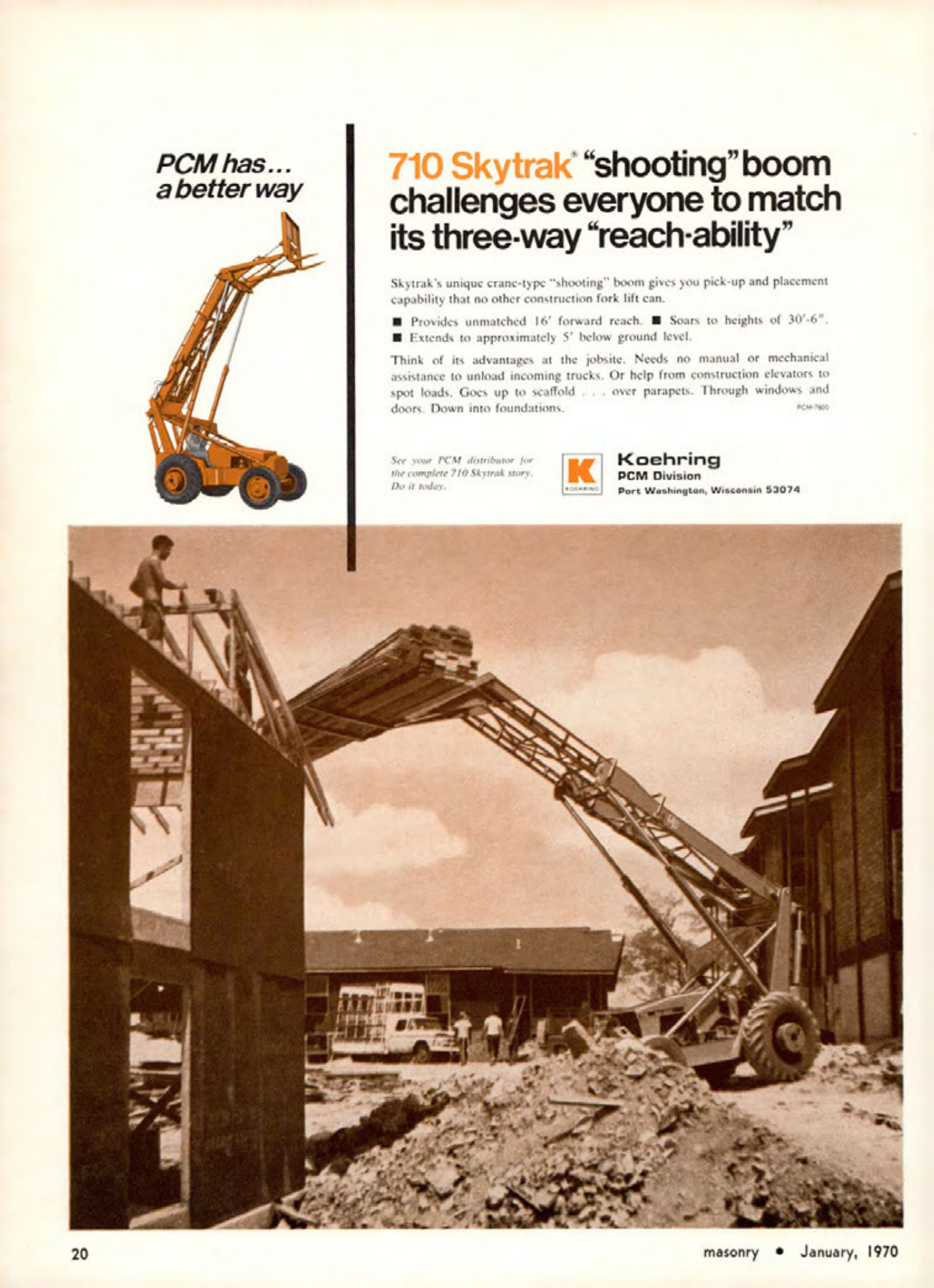 Masonry Magazine January 1970 Page.20
