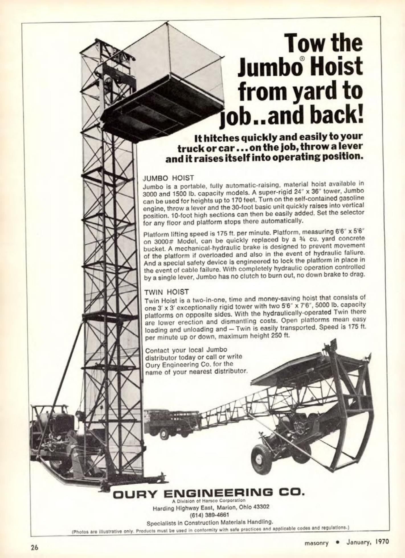 Masonry Magazine January 1970 Page.26