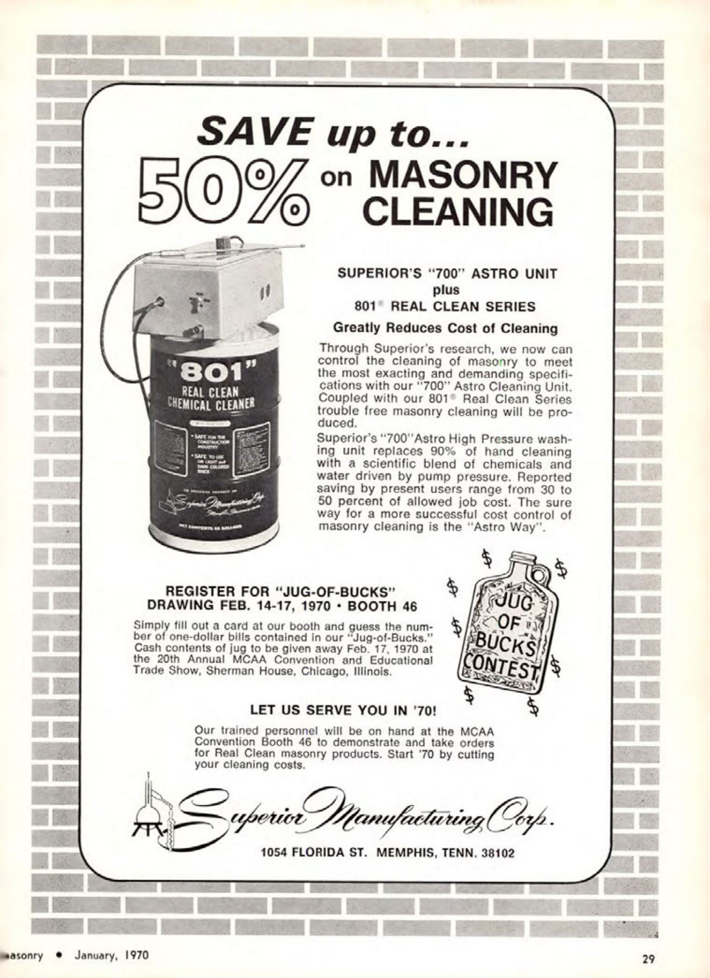 Masonry Magazine January 1970 Page.29