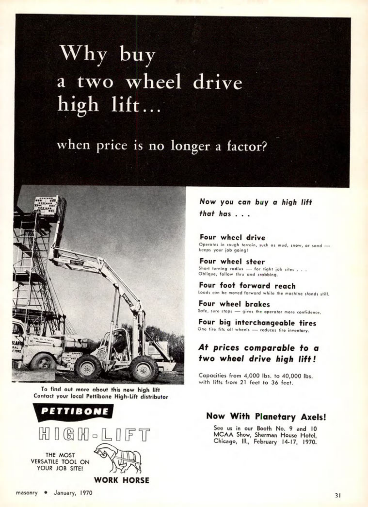 Masonry Magazine January 1970 Page. 31