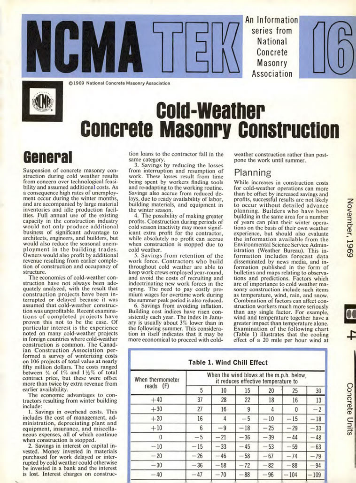 Masonry Magazine January 1970 Page. 35