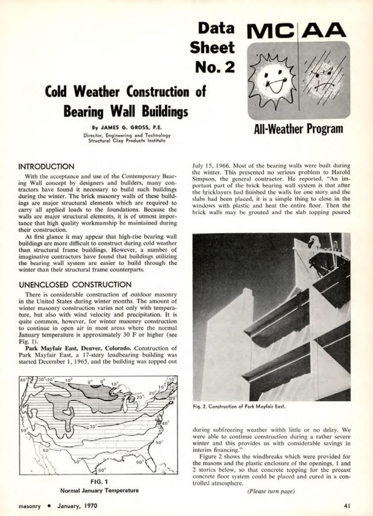 Masonry Magazine January 1970 Page. 41