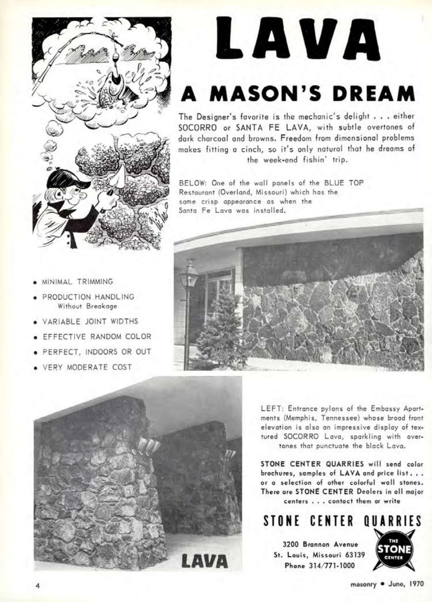 Masonry Magazine June 1970 Page. 4