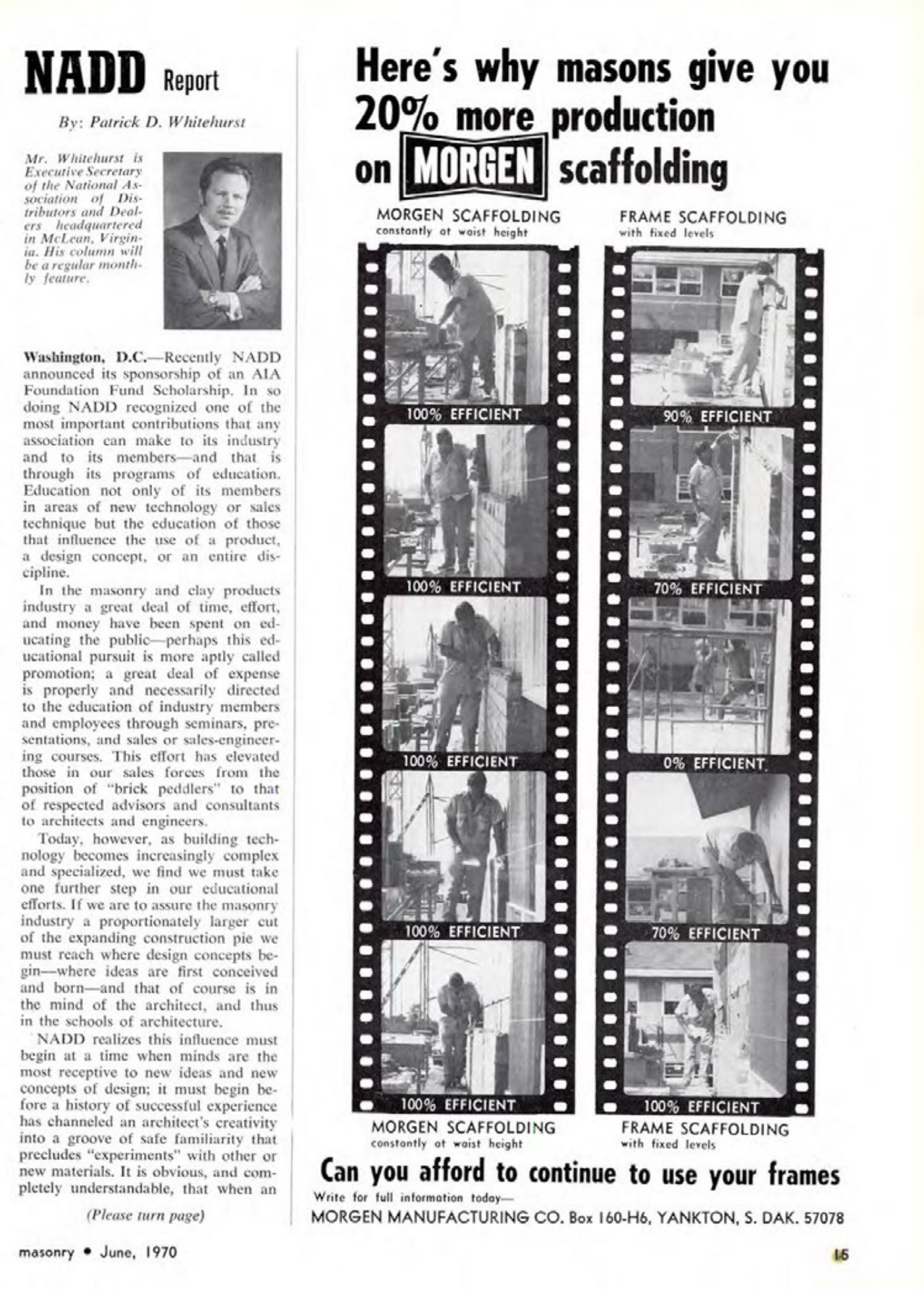 Masonry Magazine June 1970 Page. 13