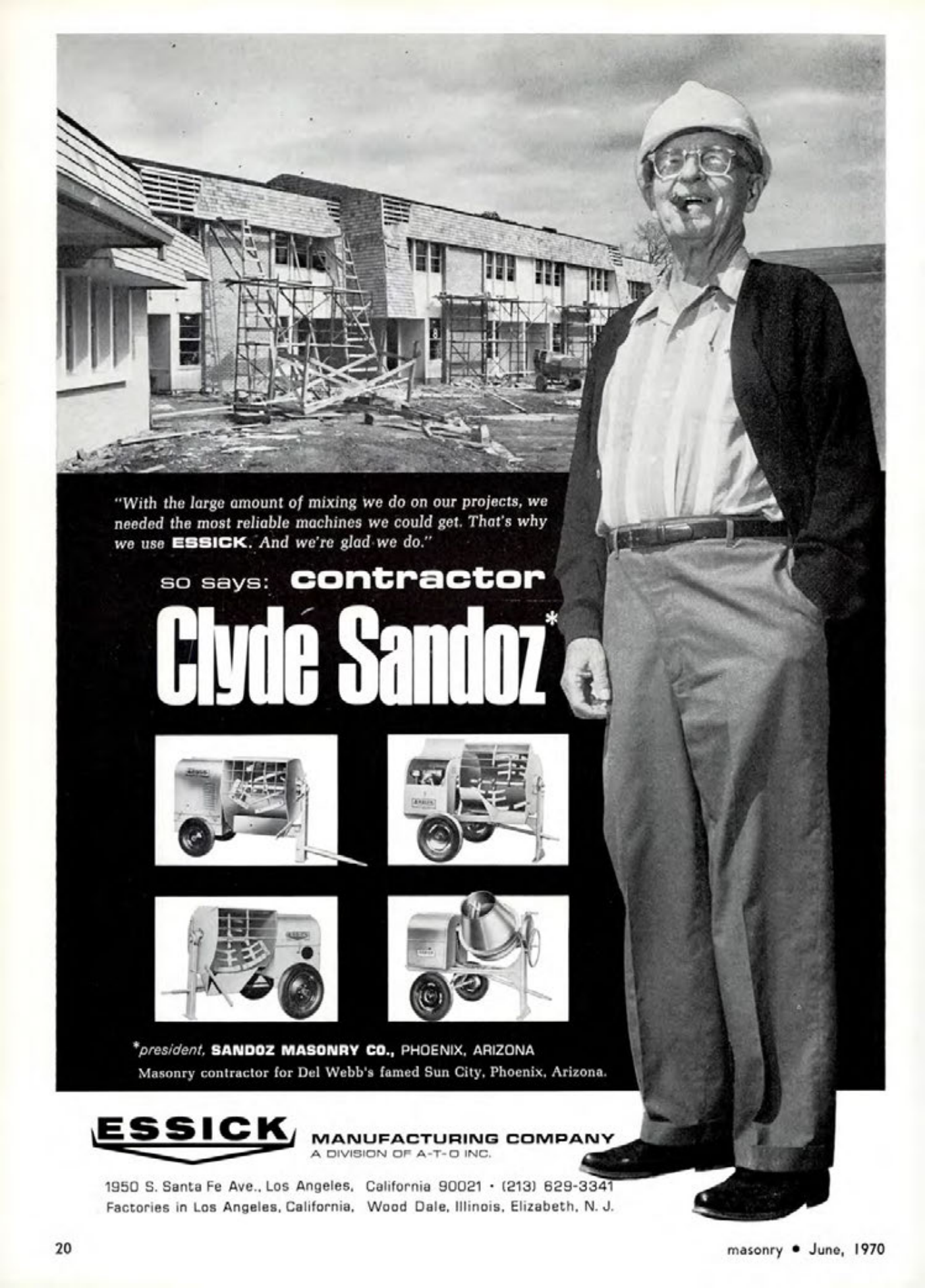 Masonry Magazine June 1970 Page. 18