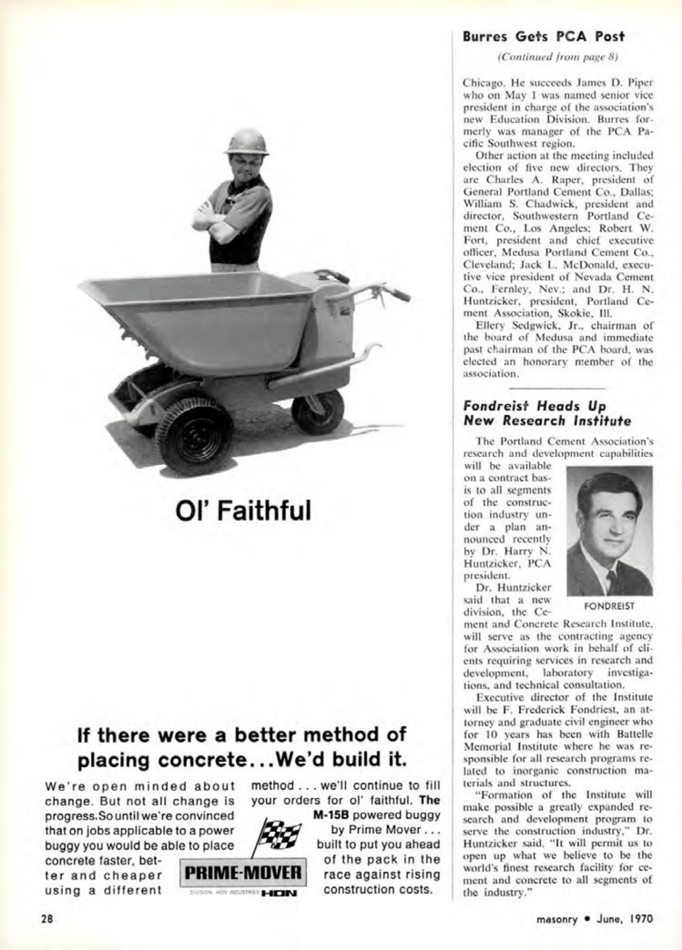 Masonry Magazine June 1970 Page. 26