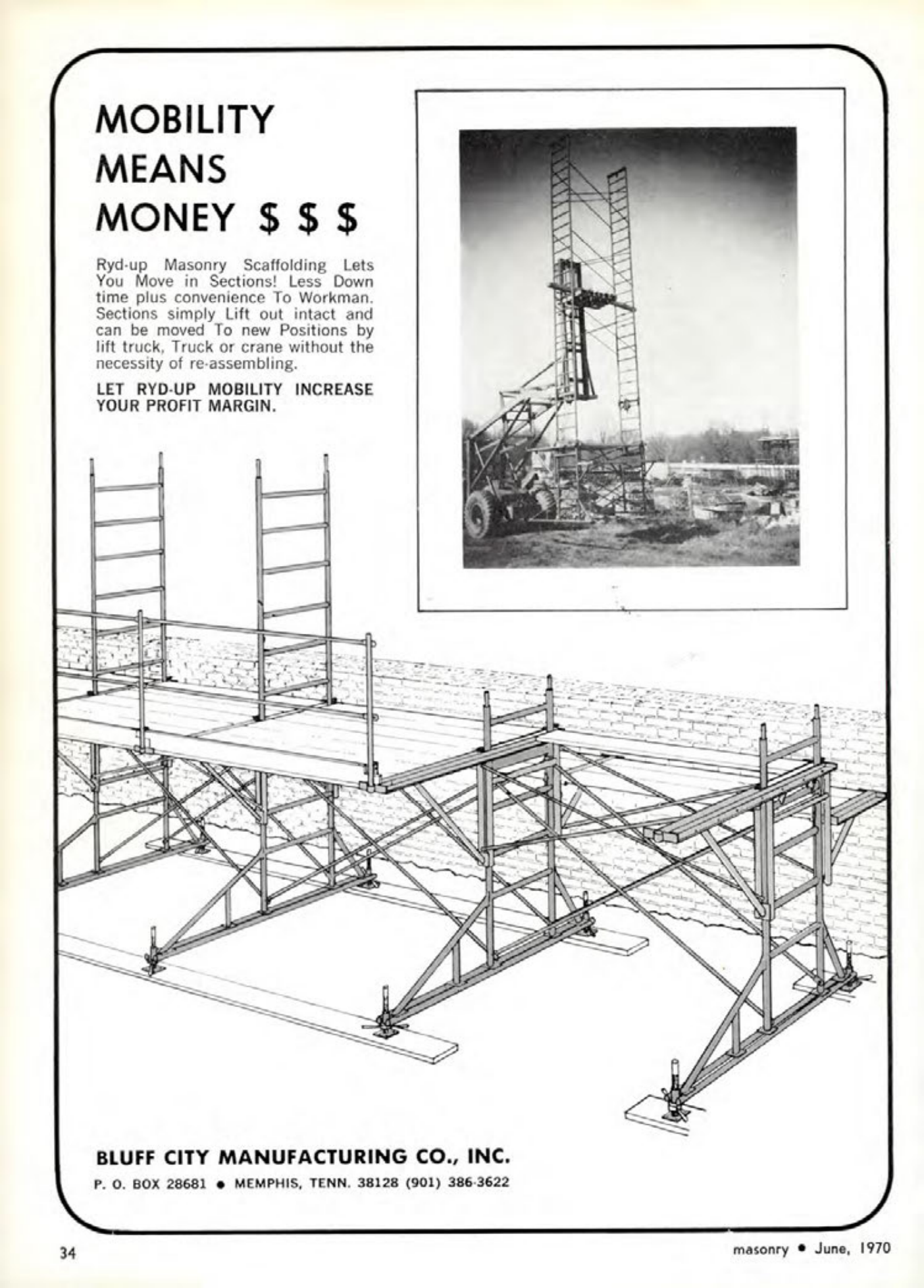 Masonry Magazine June 1970 Page. 32