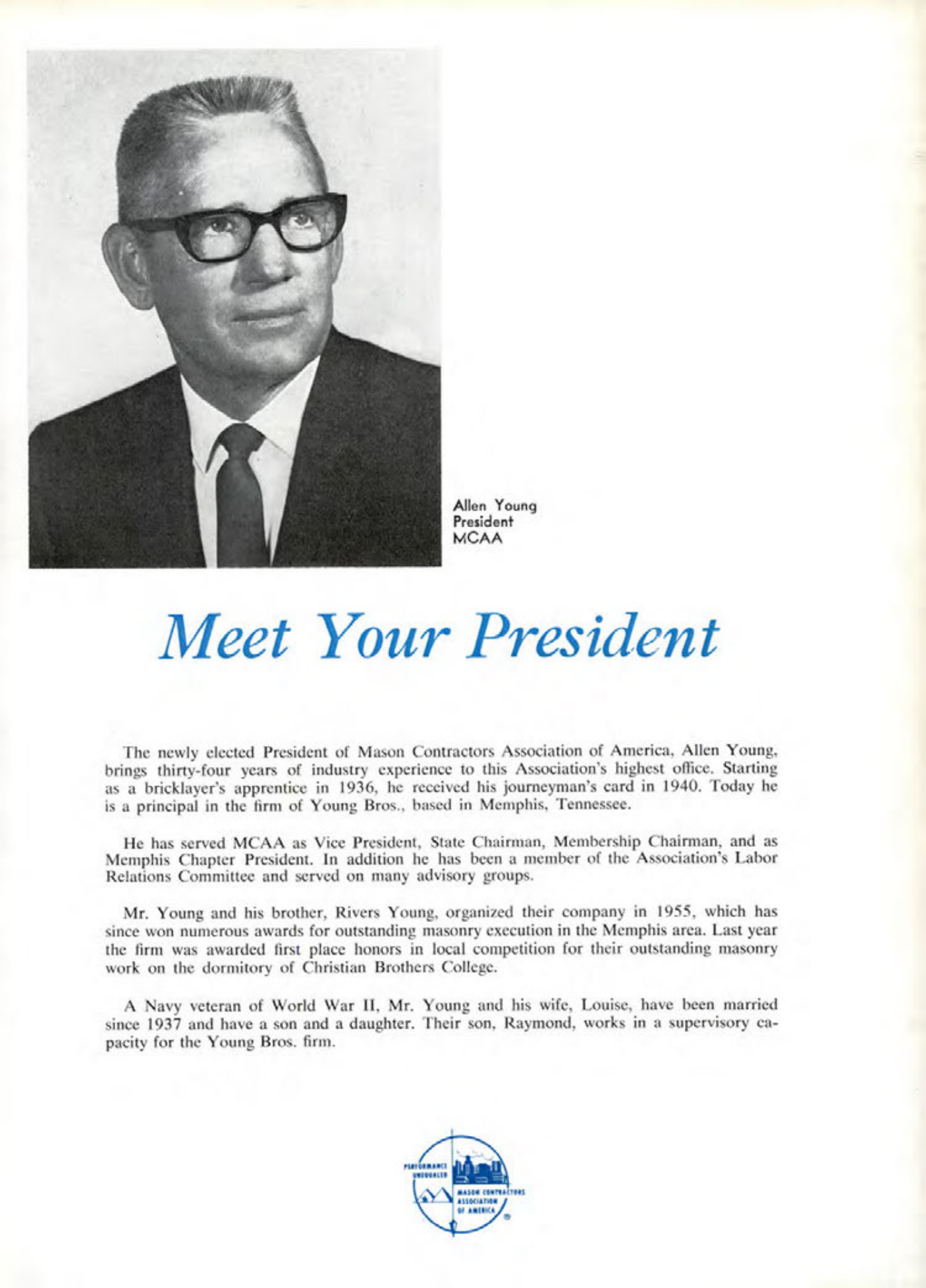 Masonry Magazine March 1970 Page. 5