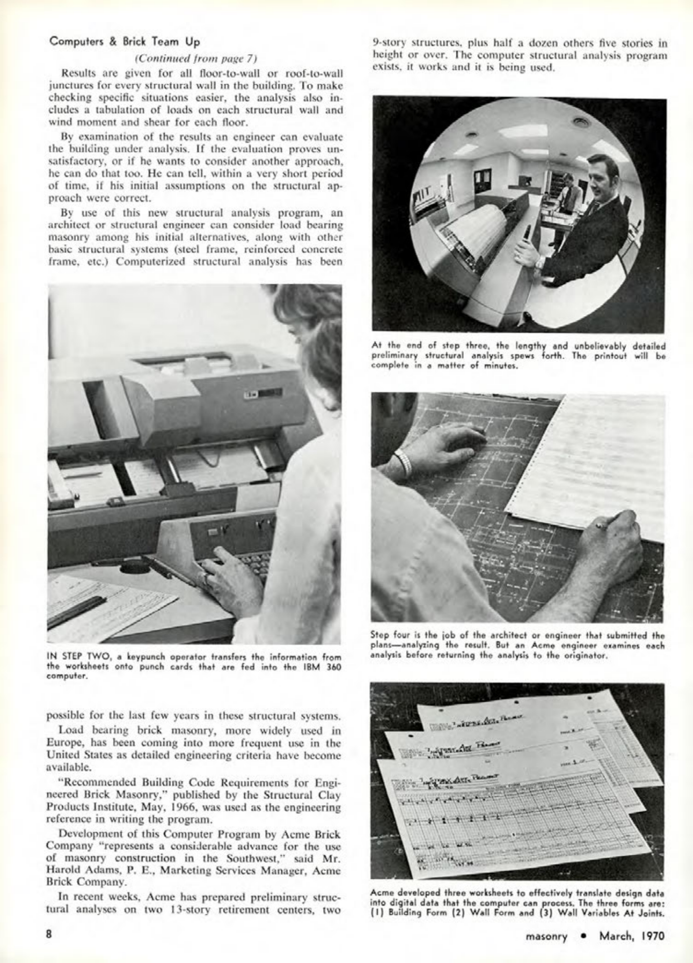 Masonry Magazine March 1970 Page. 8