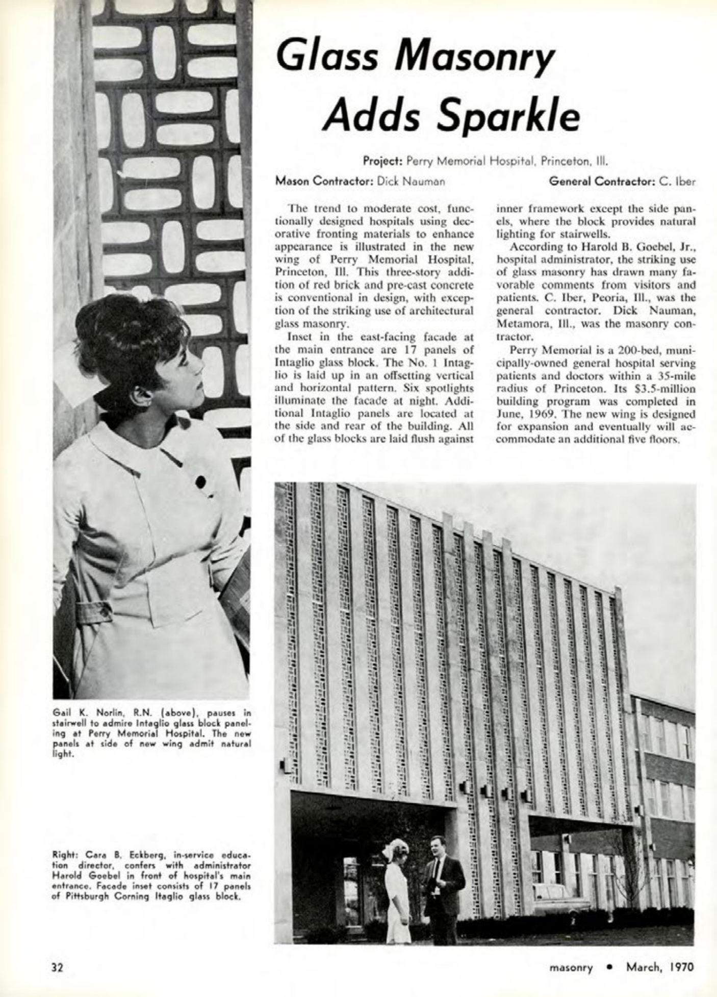 Masonry Magazine March 1970 Page. 32
