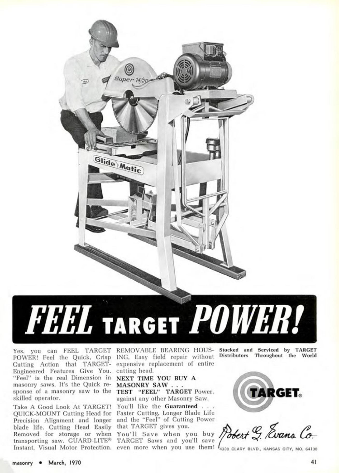 Masonry Magazine March 1970 Page. 41