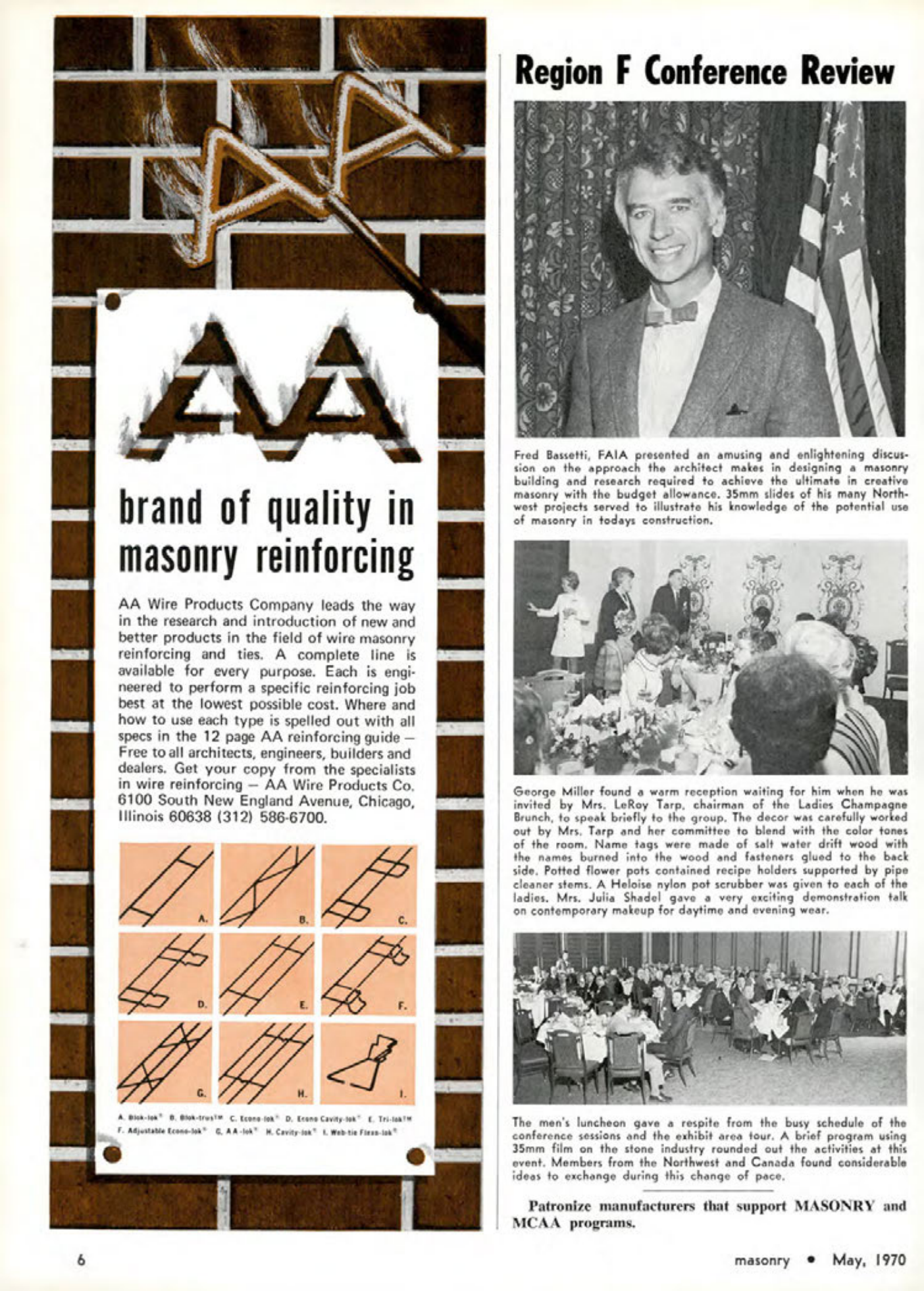 Masonry Magazine May 1970 Page. 6
