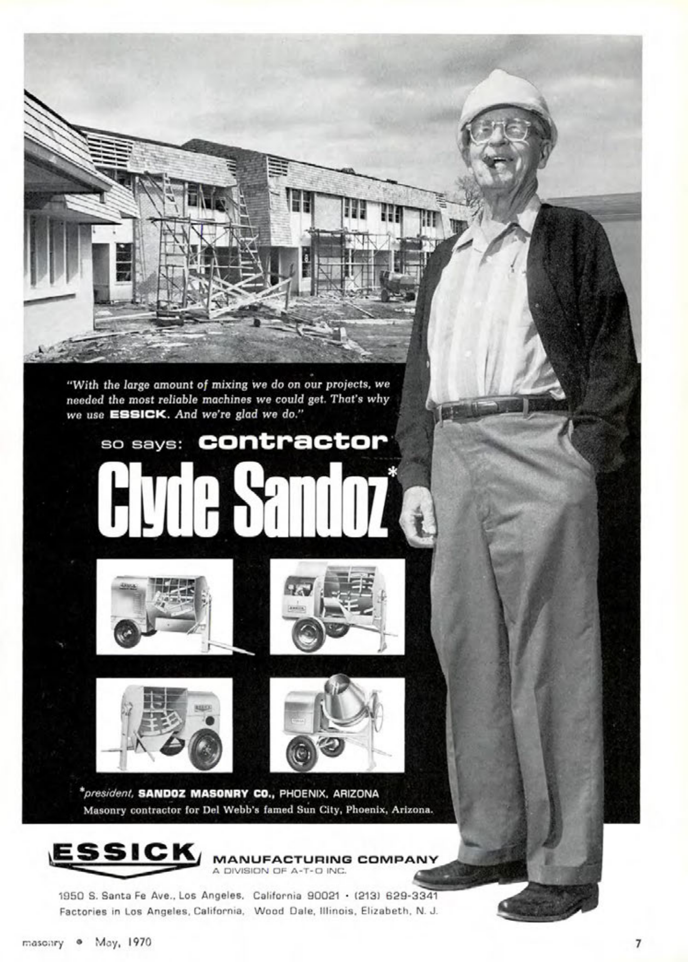 Masonry Magazine May 1970 Page. 7