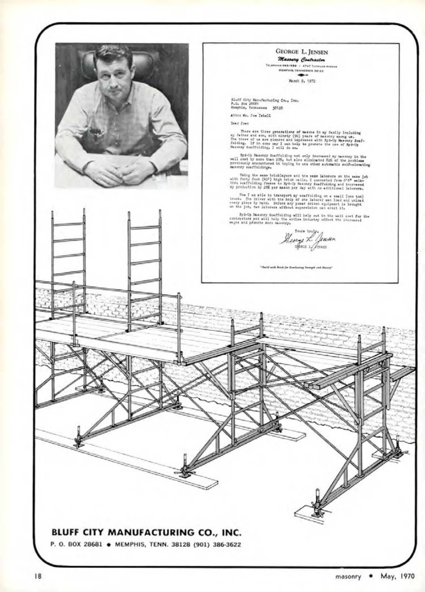 Masonry Magazine May 1970 Page. 18