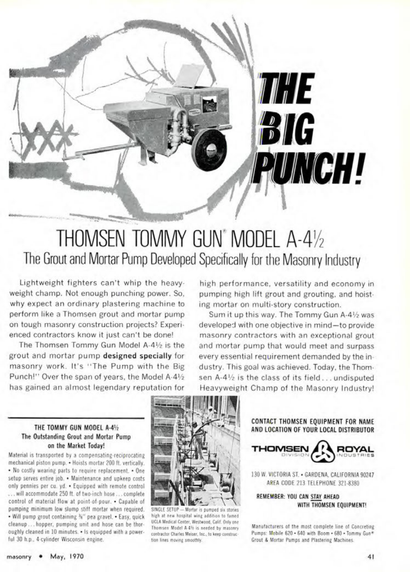 Masonry Magazine May 1970 Page. 41