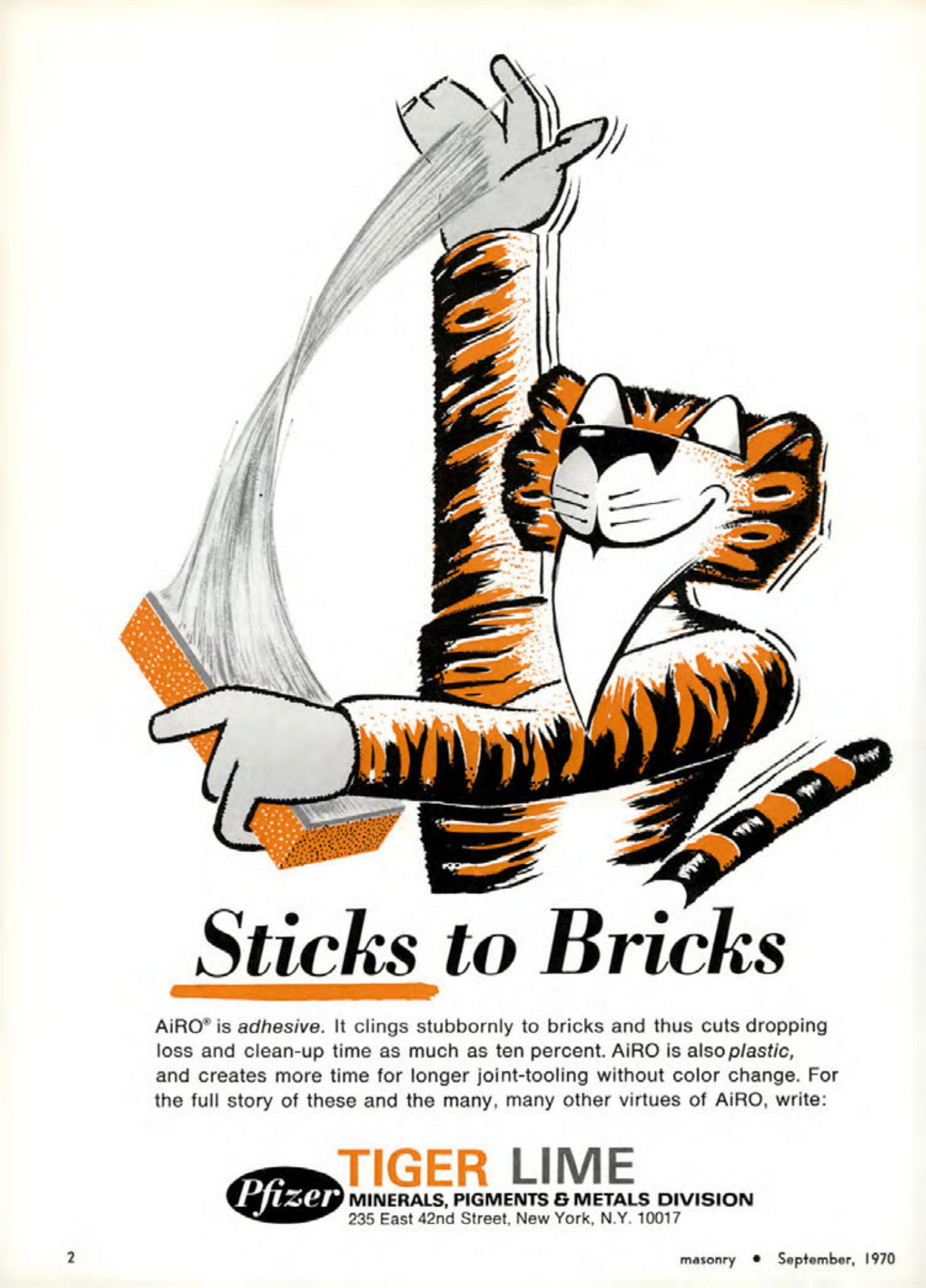 Masonry Magazine September 1970 Page. 2