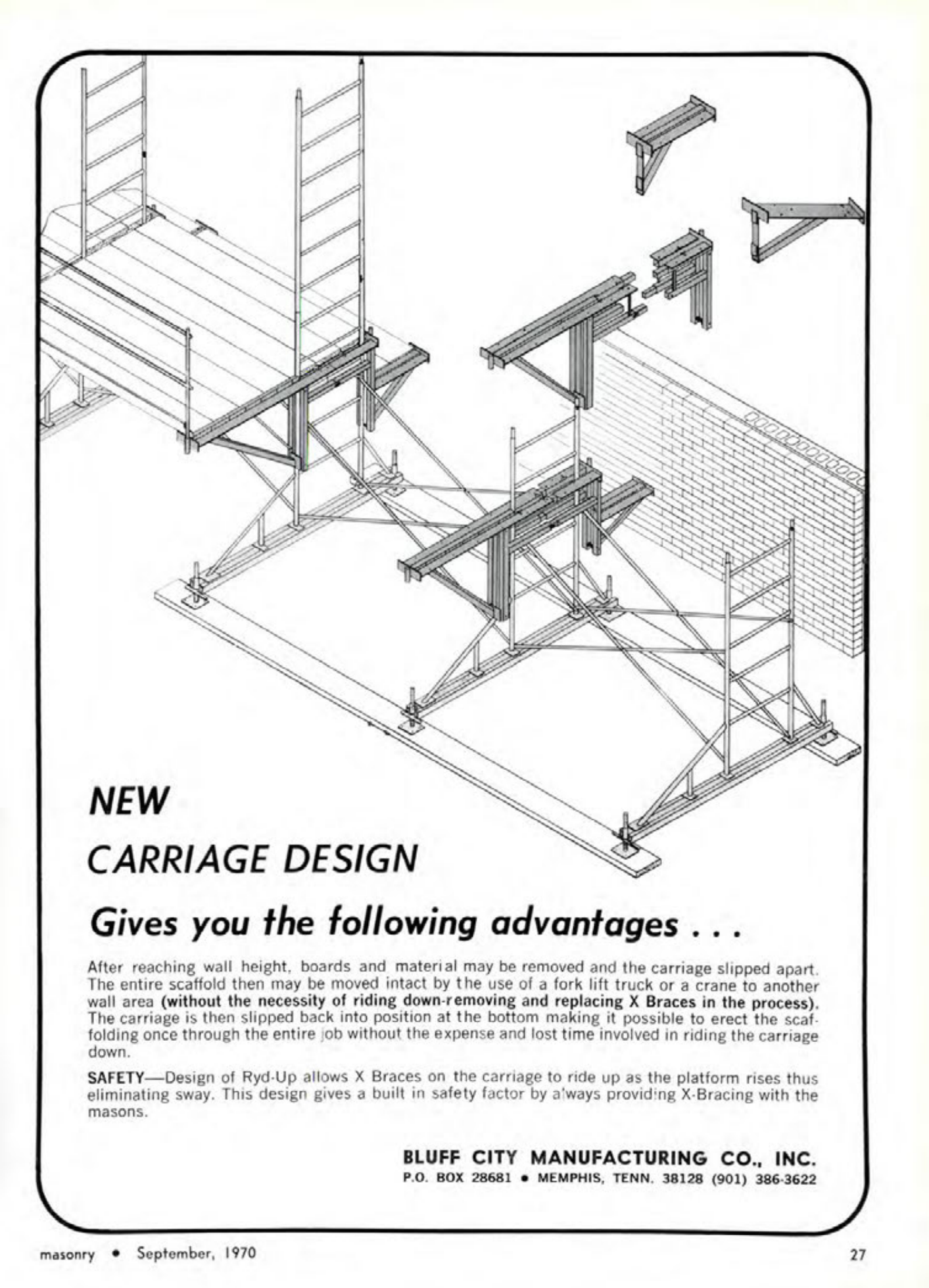 Masonry Magazine September 1970 Page. 27