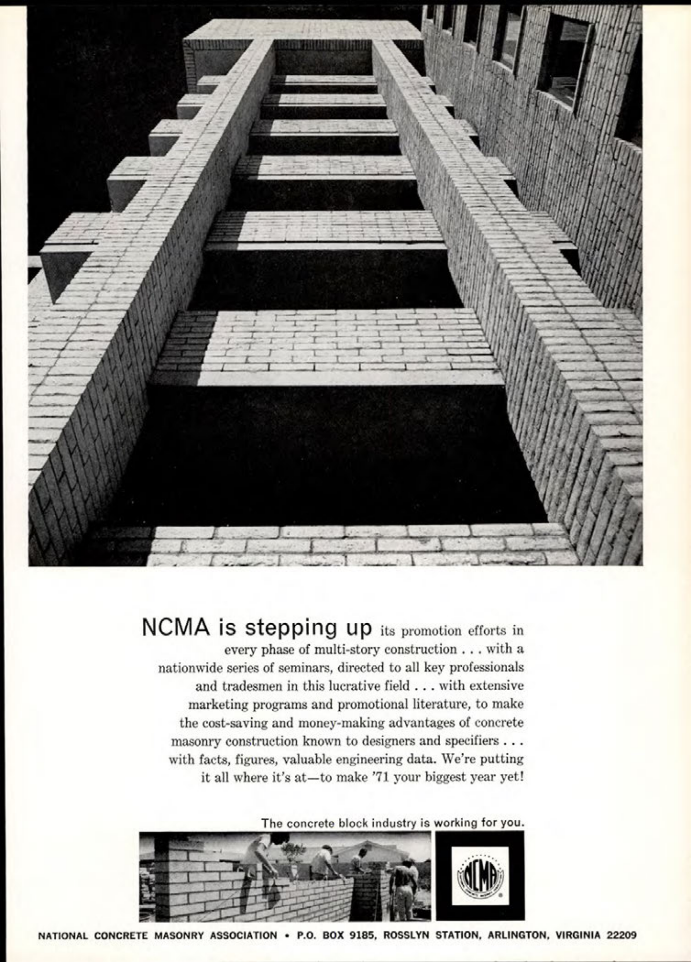 Masonry Magazine April 1971 Page. 21