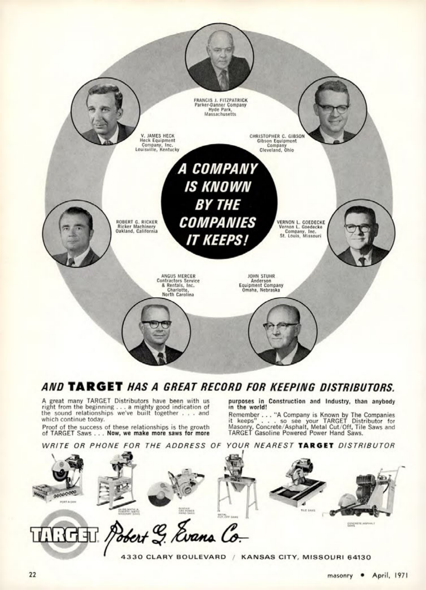 Masonry Magazine April 1971 Page. 22