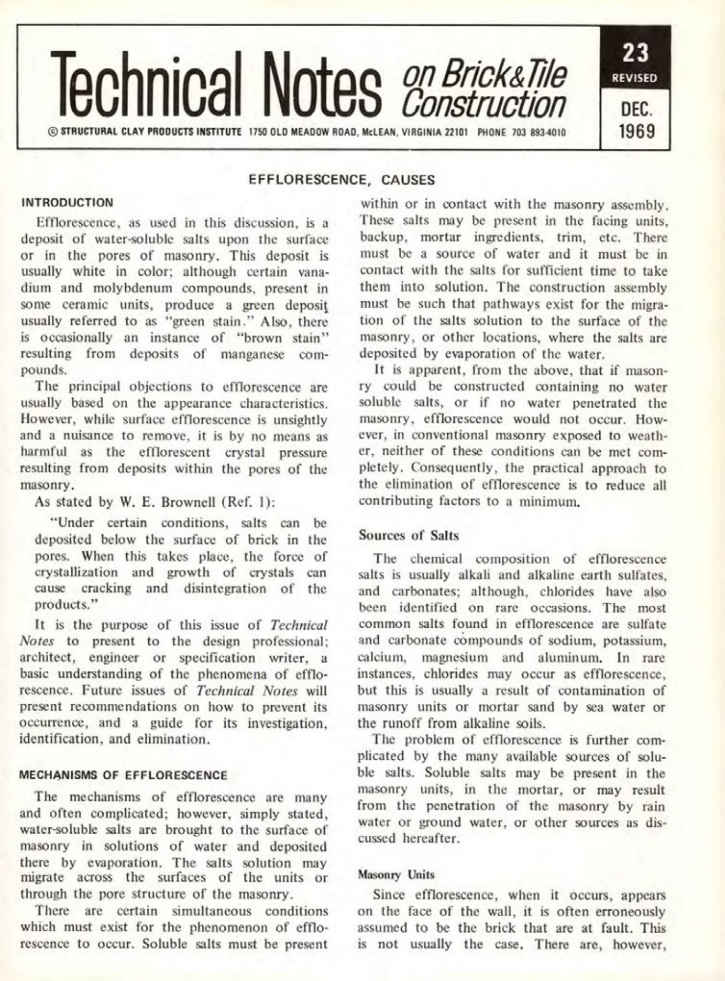 Masonry Magazine April 1971 Page. 29