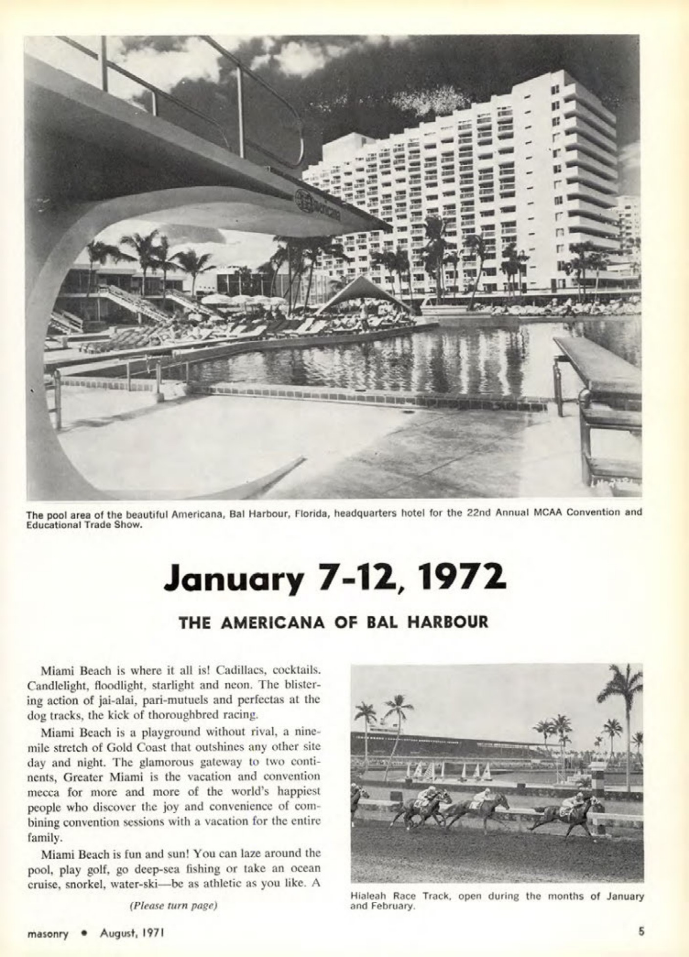 Masonry Magazine August 1971 Page. 5