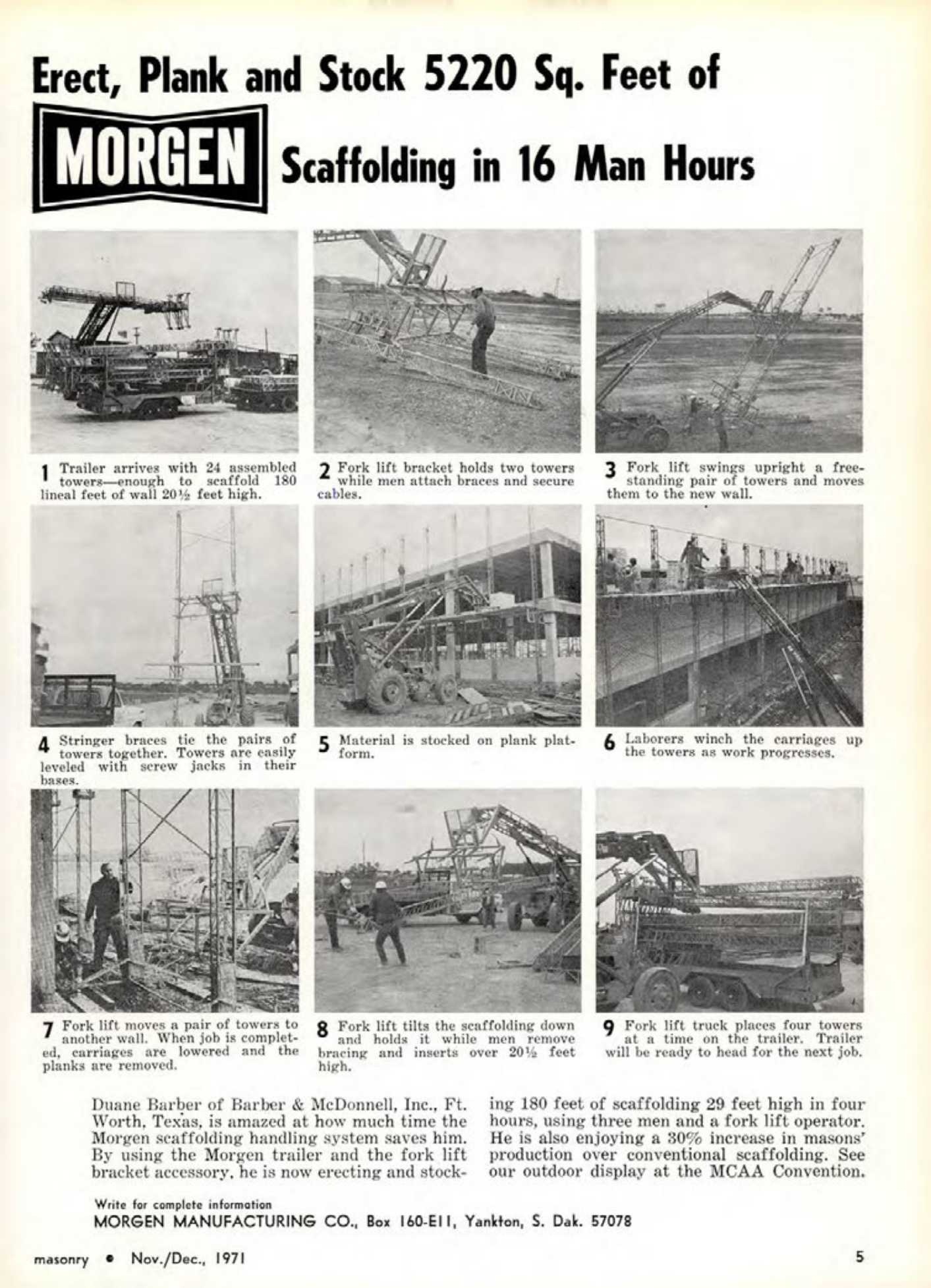Masonry Magazine December 1971 Page. 5