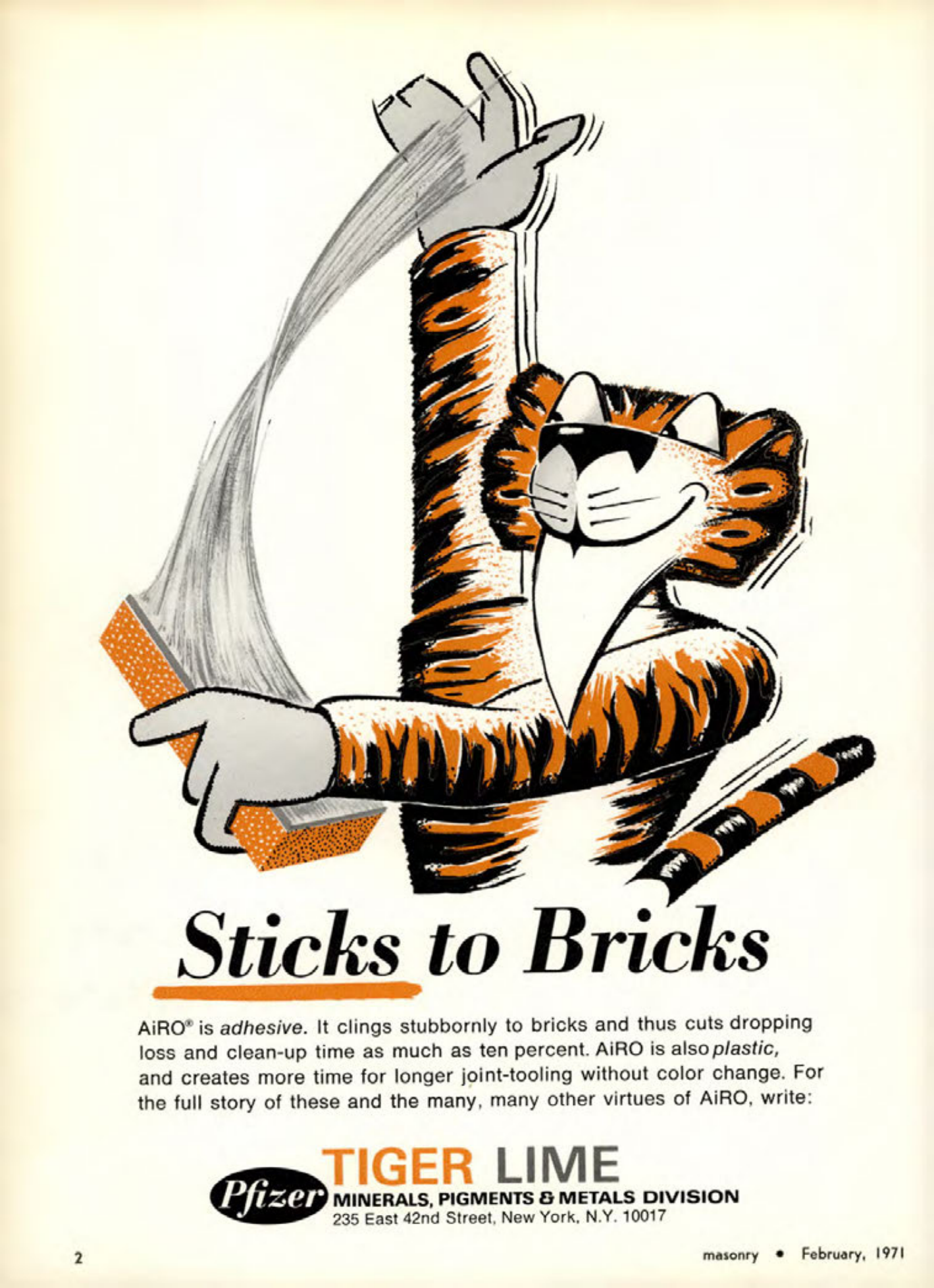 Masonry Magazine February 1971 Page. 2