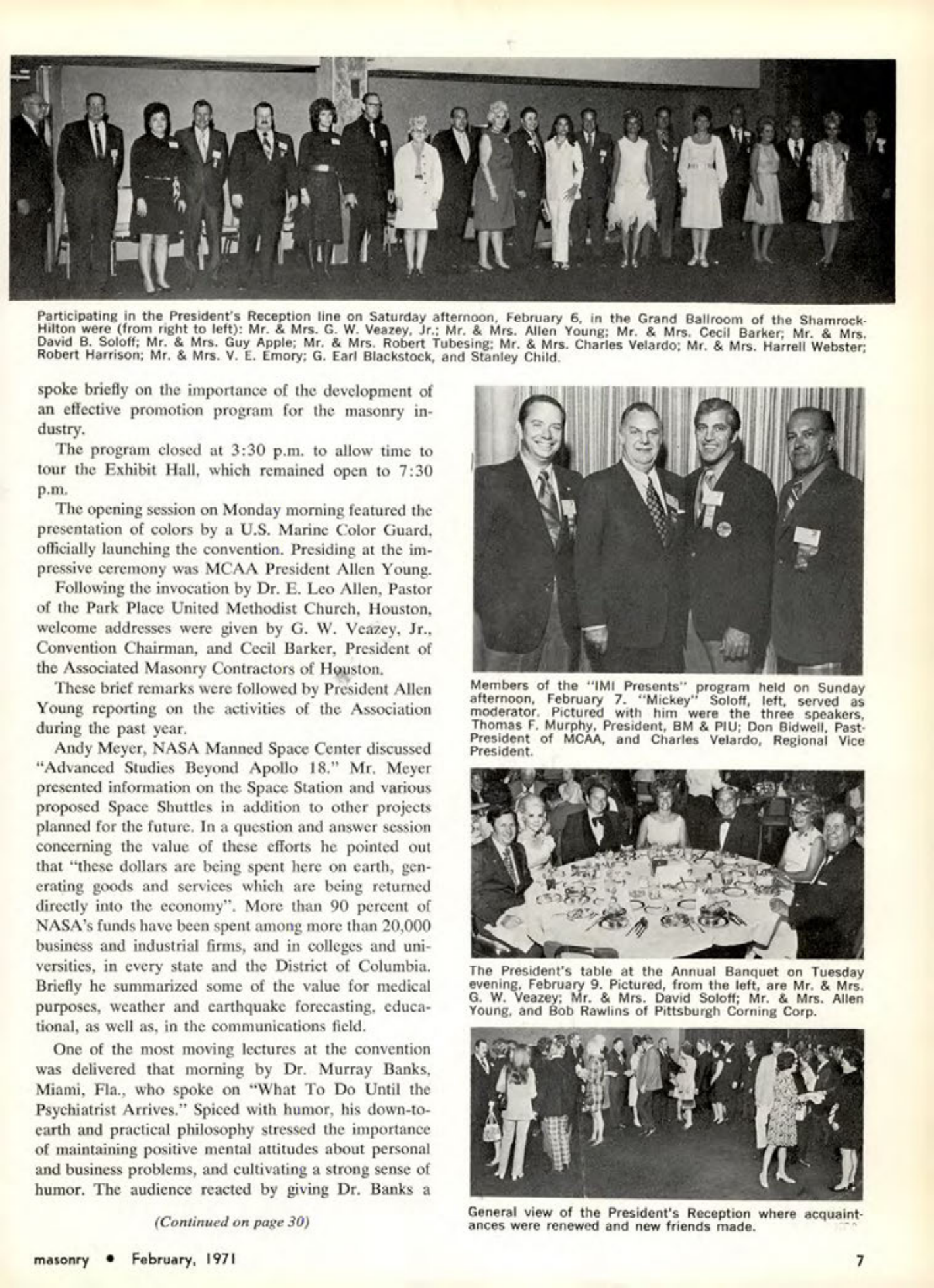 Masonry Magazine February 1971 Page. 7